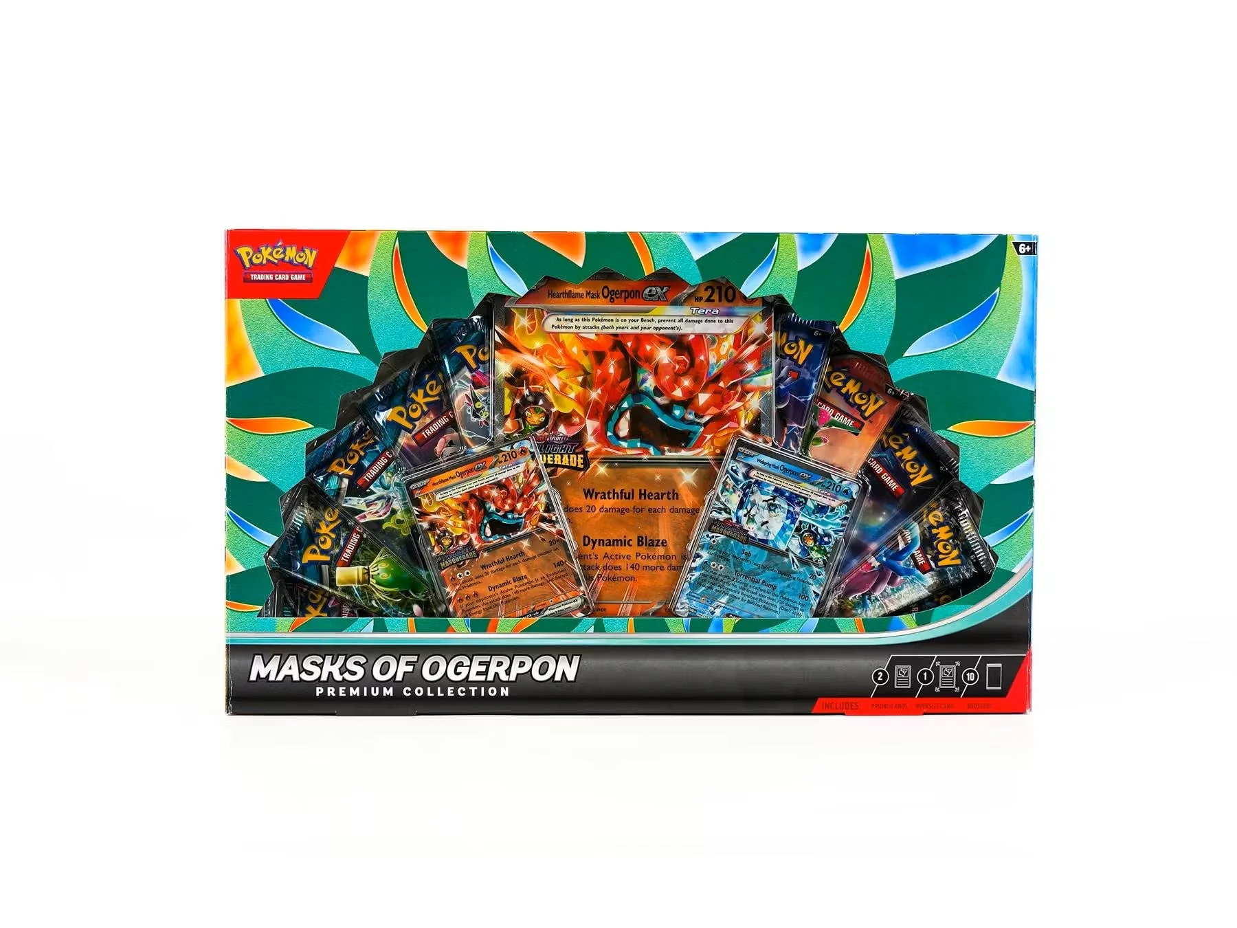 2024 Pokémon Masks of Ogerpon Premium Collection Box | Columbia Sports Cards & More