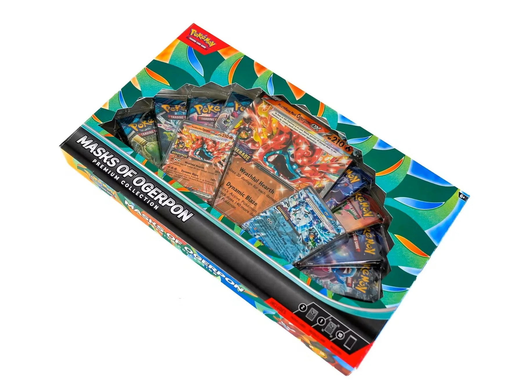 2024 Pokémon Masks of Ogerpon Premium Collection Box | Columbia Sports Cards & More - Image 2