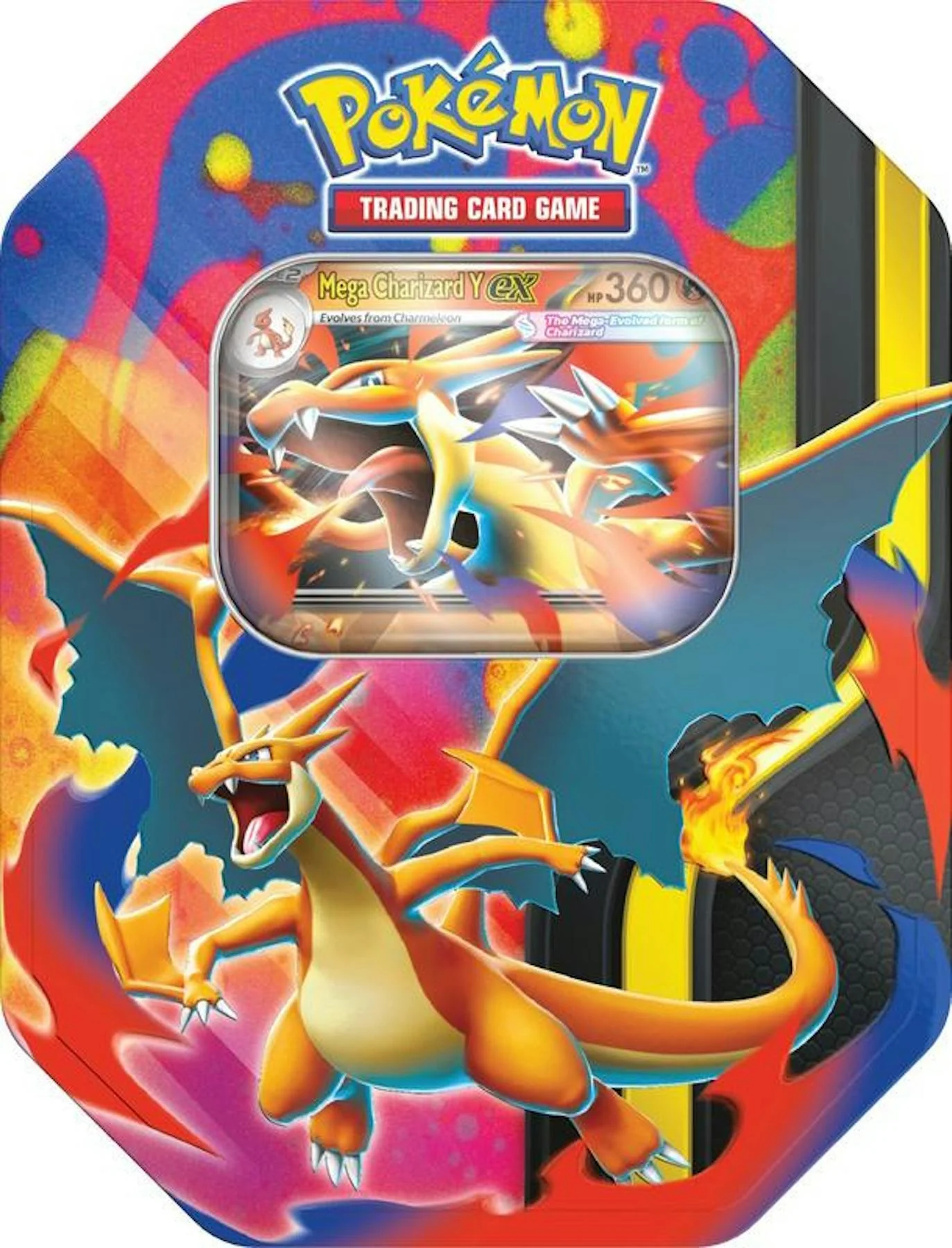 Pokemon Mega Charizard ex Tin  | Columbia Sports Cards - Image 2