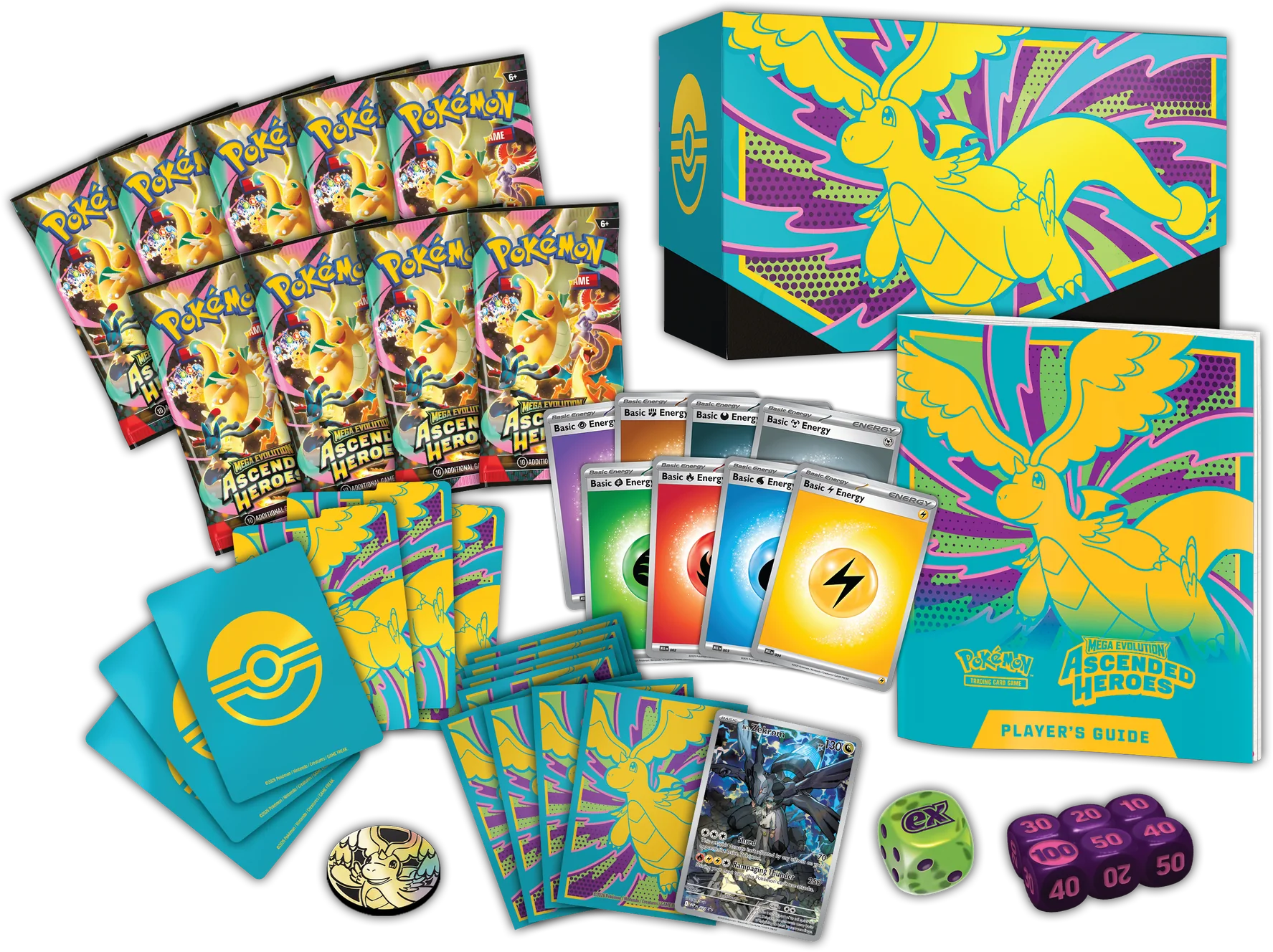 Pokemon Mega Evolution Ascended Heroes Elite Trainer Box - Image 2