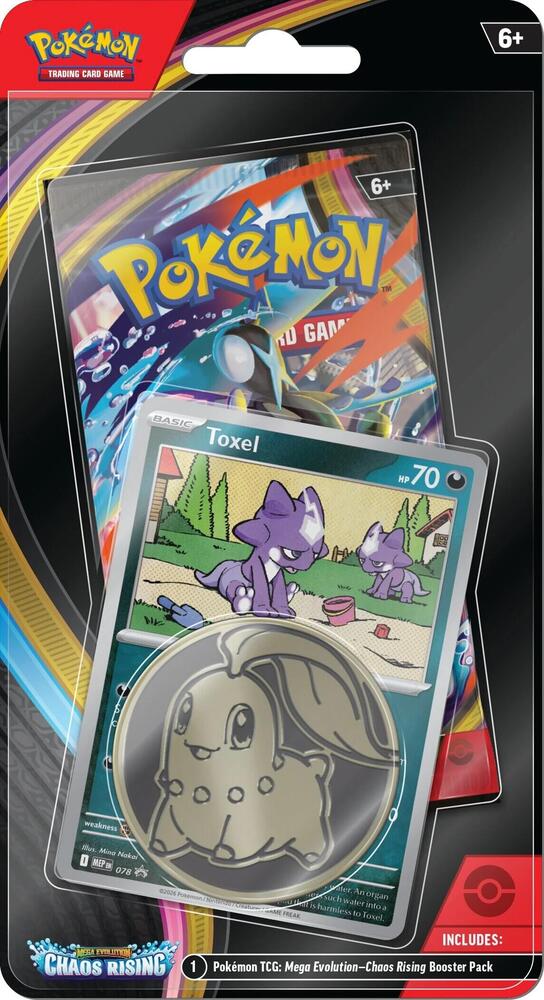 Pokemon Mega Evolution: Chaos Rising Single Pack Blister | Columbia Sports Cards