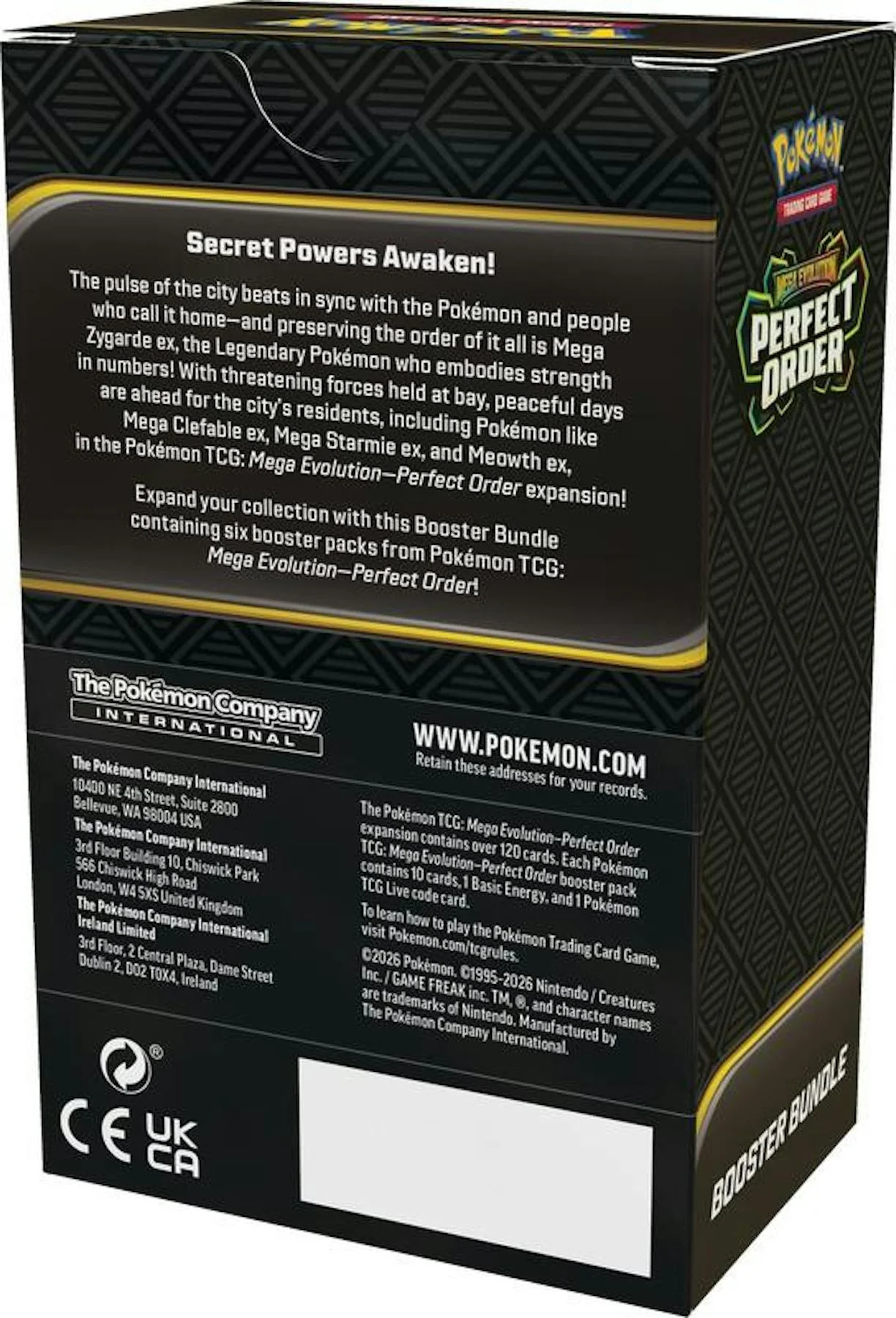 Pokemon Mega Evolution: Perfect Order 6-Pack Booster Bundle - Image 3