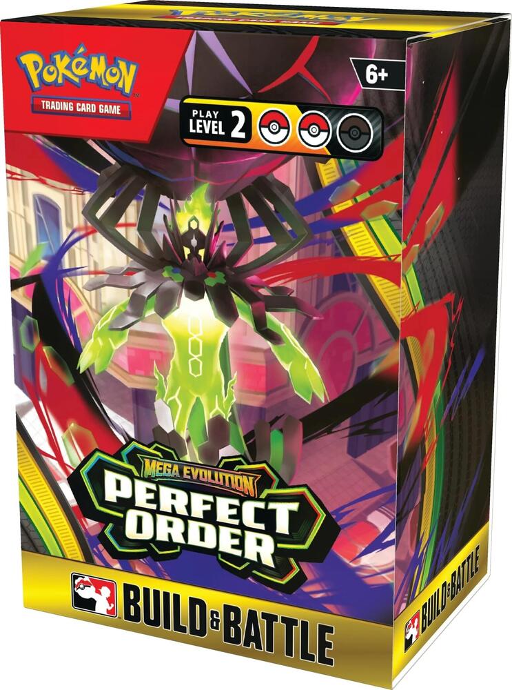 Pokemon Mega Evolution Perfect Order Build & Battle Box | Columbia Sports Cards