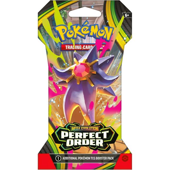 Pokemon Mega Evolution Perfect Order Sleeved Booster Pack | Columbia Sports Cards - Image 3