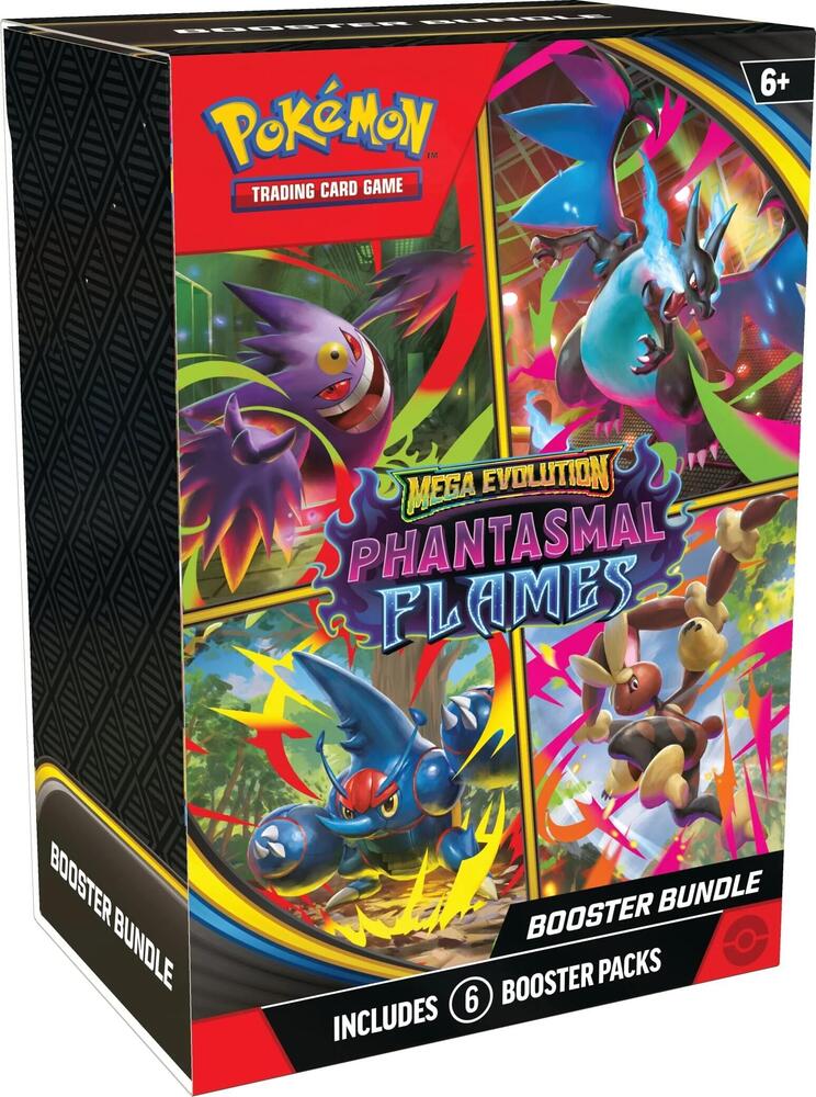 Pokémon Mega Evolution Phantasmal Flames Booster Bundle (6 Packs) - Image 3