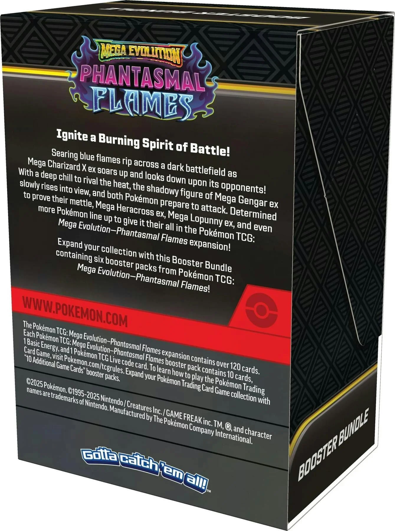 Pokémon Mega Evolution Phantasmal Flames Booster Bundle (6 Packs) - Image 4