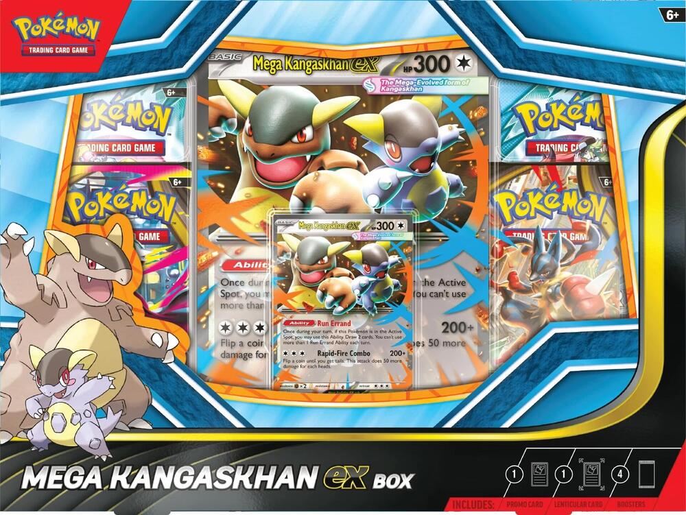 Pokémon Mega Kangaskhan ex Box | Columbia Sports Cards