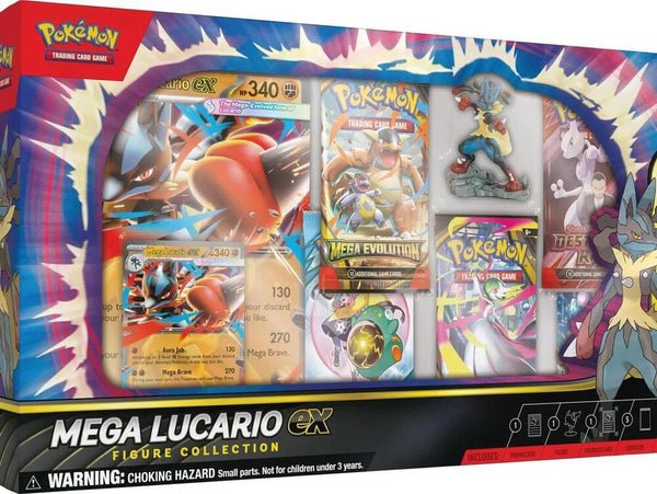 Pokemon Mega Lucario EX Figure Collection Box | Columbia Sports Cards