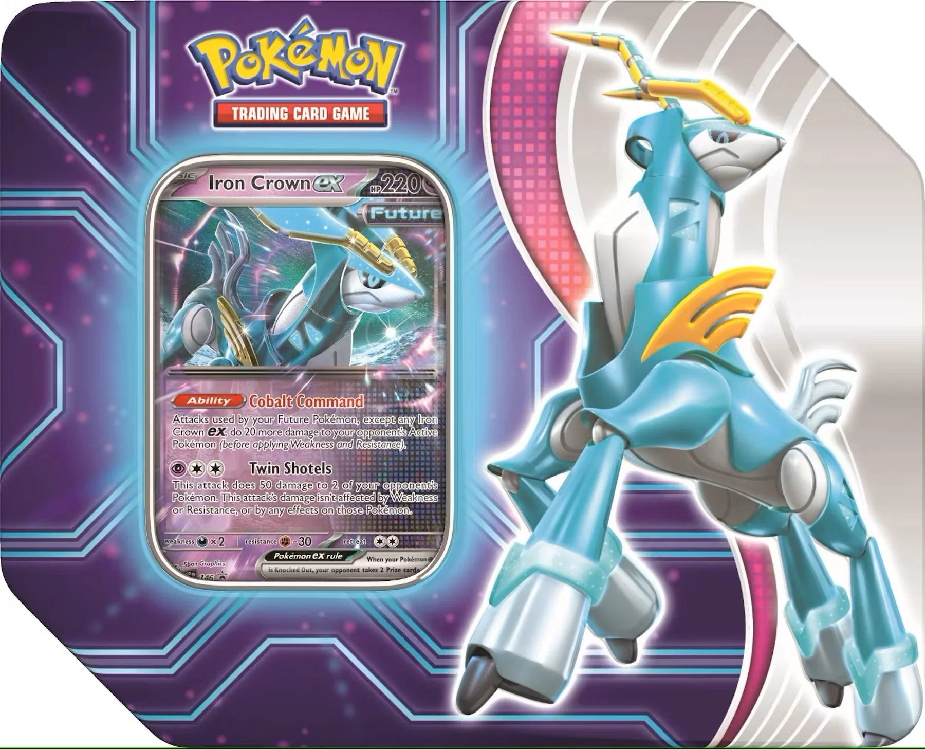 Pokemon Paradox Destinies Tin - Image 3