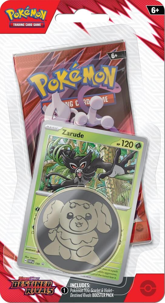 Pokemon Scarlet & Violet: Destined Rivals Checklane Booster