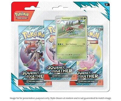 Pokemon Scarlet & Violet Journey Together 3-Pack Blister