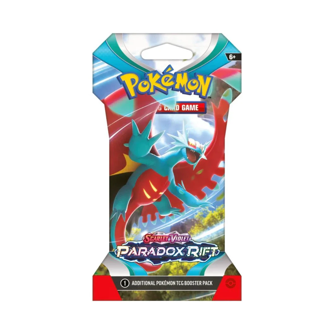 Pokemon Scarlet & Violet Paradox Rift Sleeved Booster Pack | Columbia Sports Cards