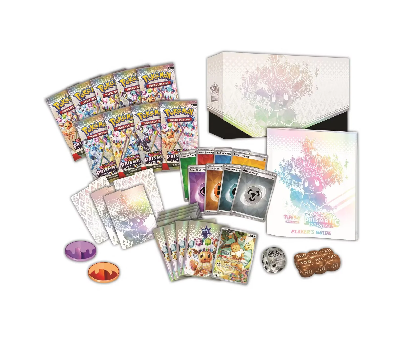 Pokemon Scarlet & Violet: Prismatic Evolutions Elite Trainer Box - Image 3