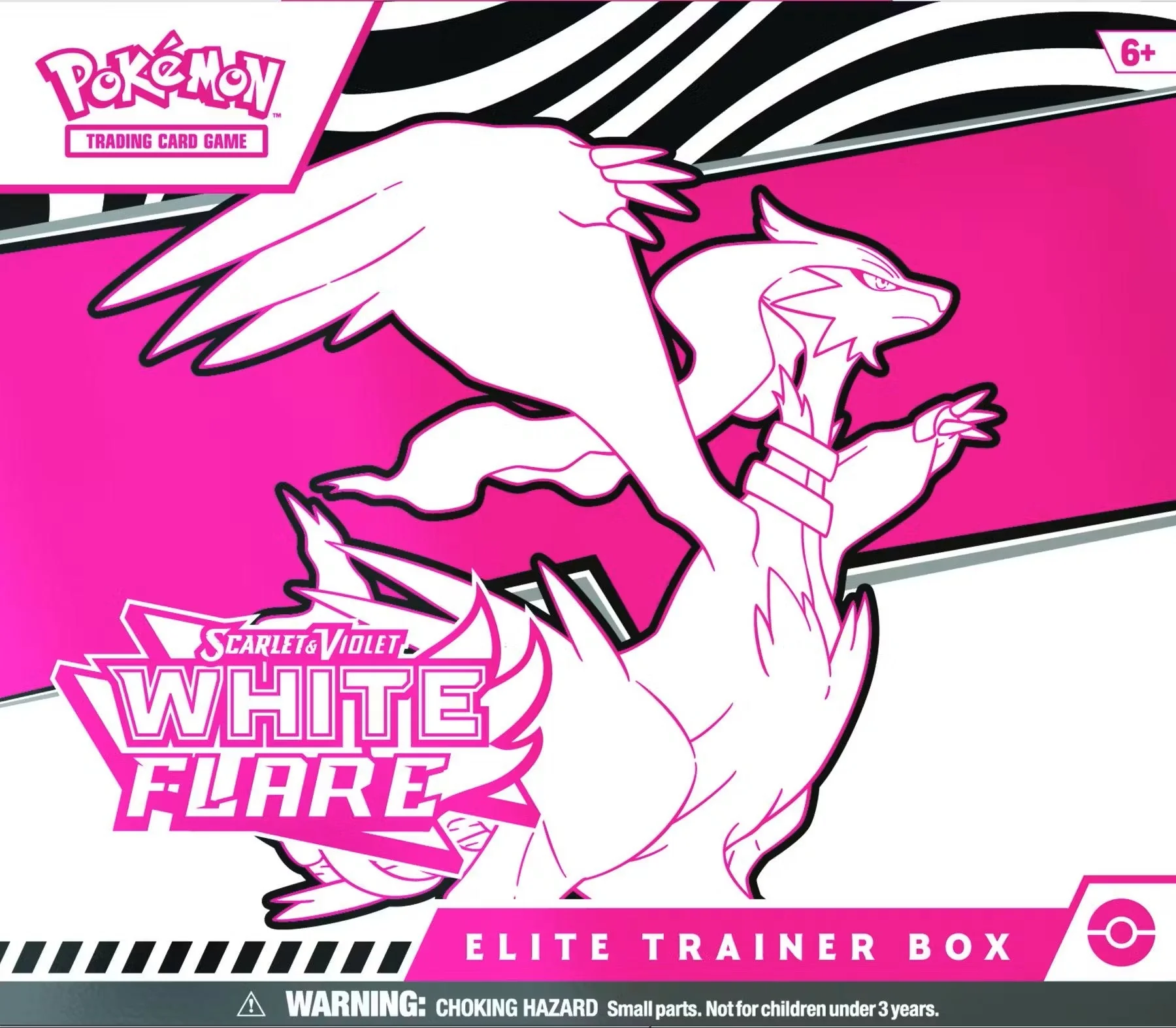 Pokémon Scarlet & Violet: White Flare Elite Trainer Box | Columbia Sports Cards & More