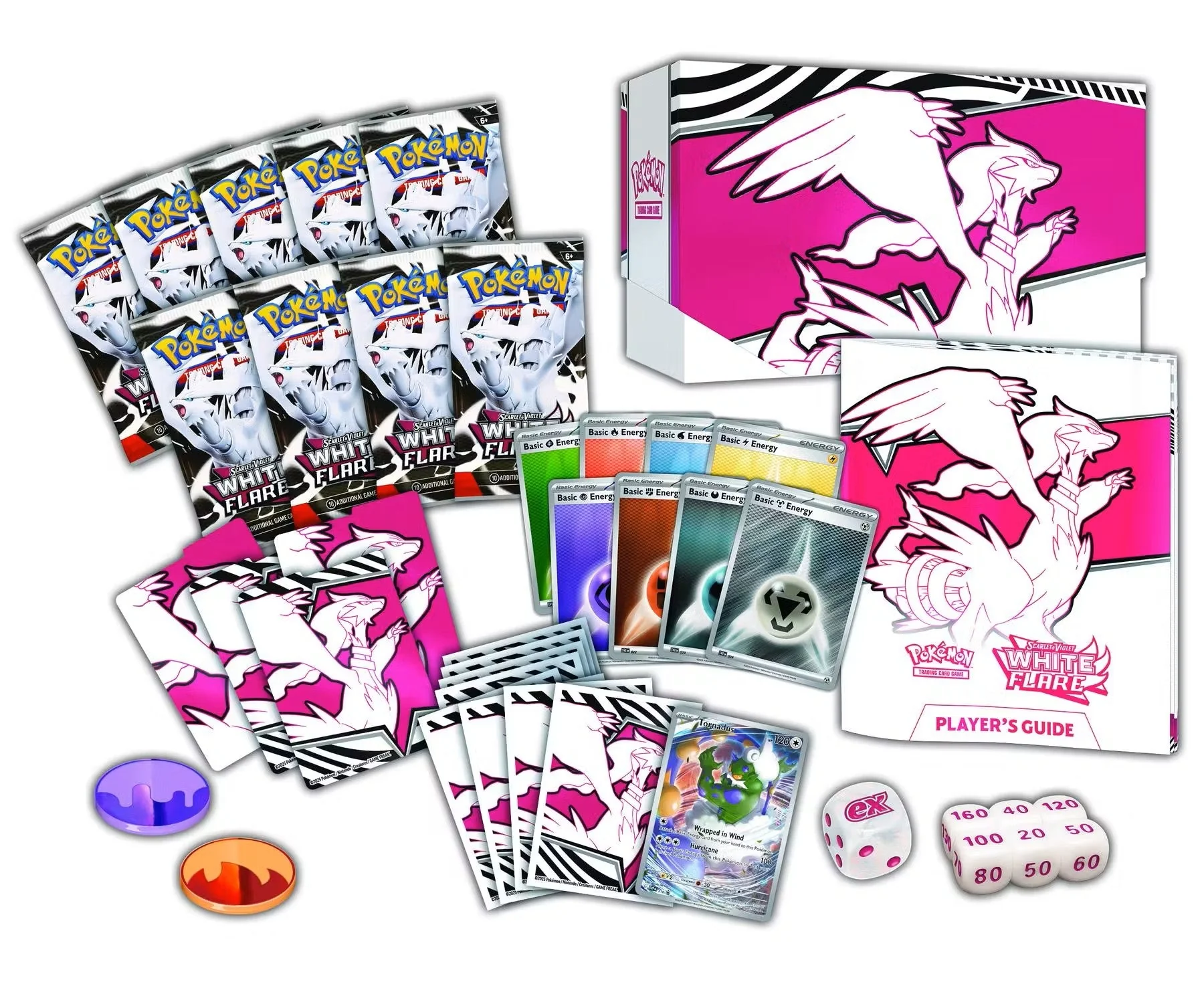 Pokémon Scarlet & Violet: White Flare Elite Trainer Box | Columbia Sports Cards & More - Image 4
