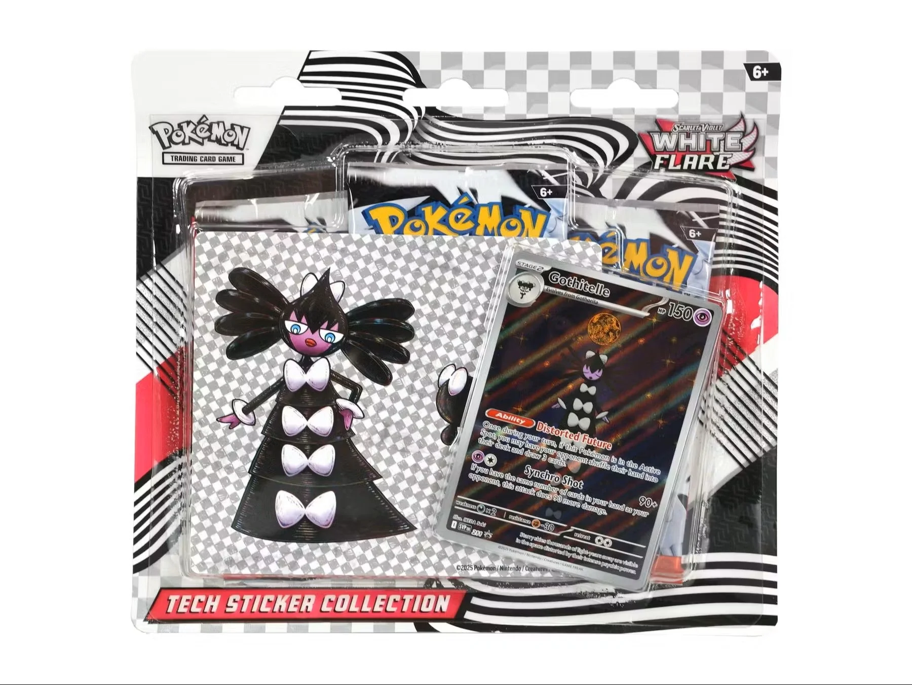 Pokemon Scarlet & Violet: White Flare Tech Sticker Collection Pack – Columbia Sports Cards & More