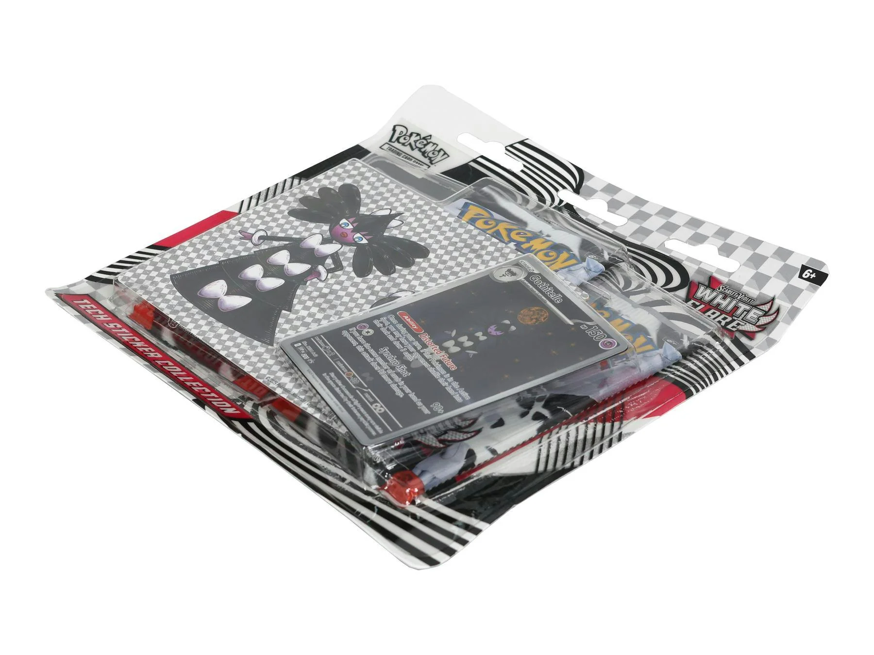 Pokemon Scarlet & Violet: White Flare Tech Sticker Collection Pack – Columbia Sports Cards & More - Image 2