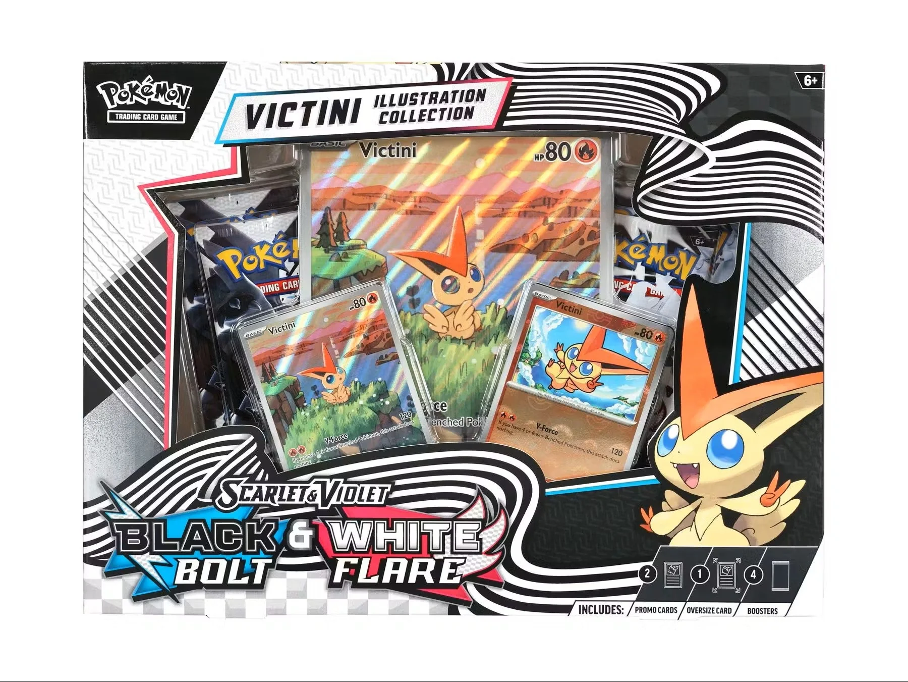 Pokemon Unova Victini Illustration Collection Box (Black Bolt / White Flare) – Columbia Sports Cards & More