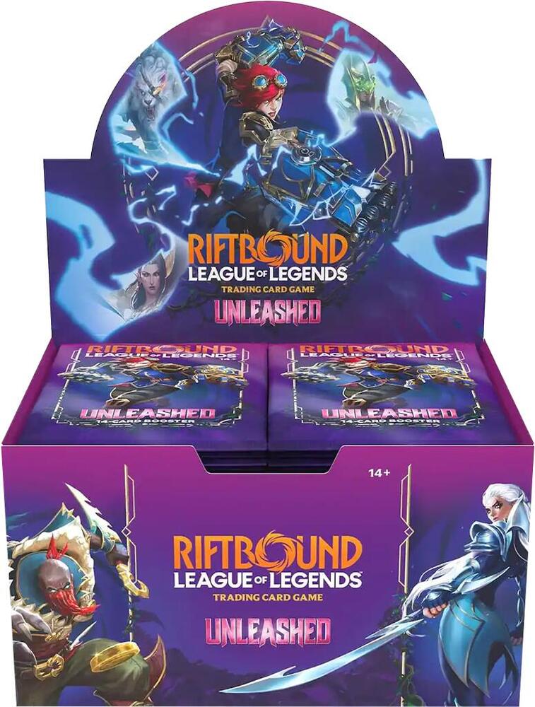 Riftbound TCG League of Legends Unleashed Booster Box | Columbia Sports Cards