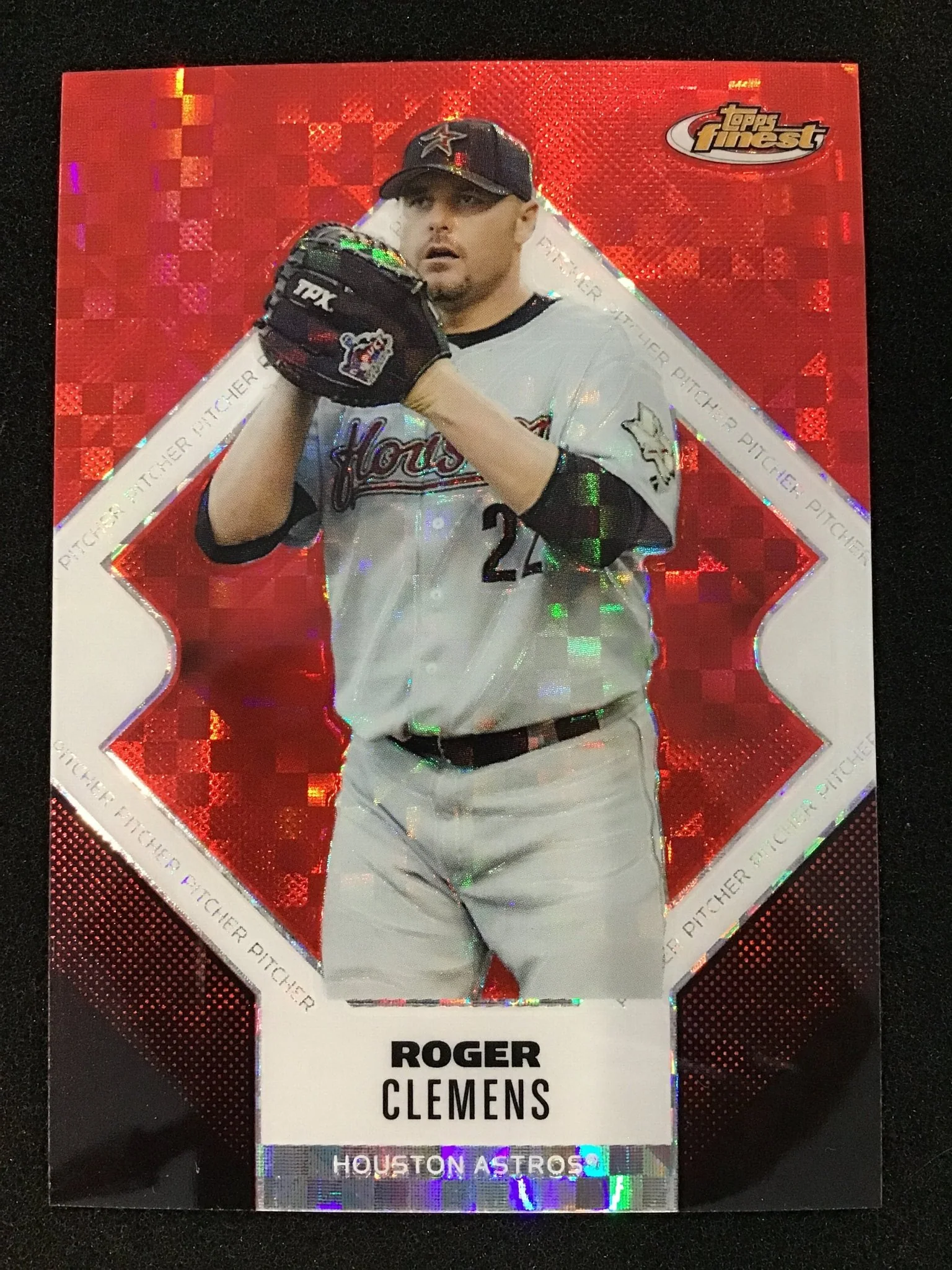 Roger Clemens 2006 Topps Finest Red Xfractor /250 #26 SP Astros