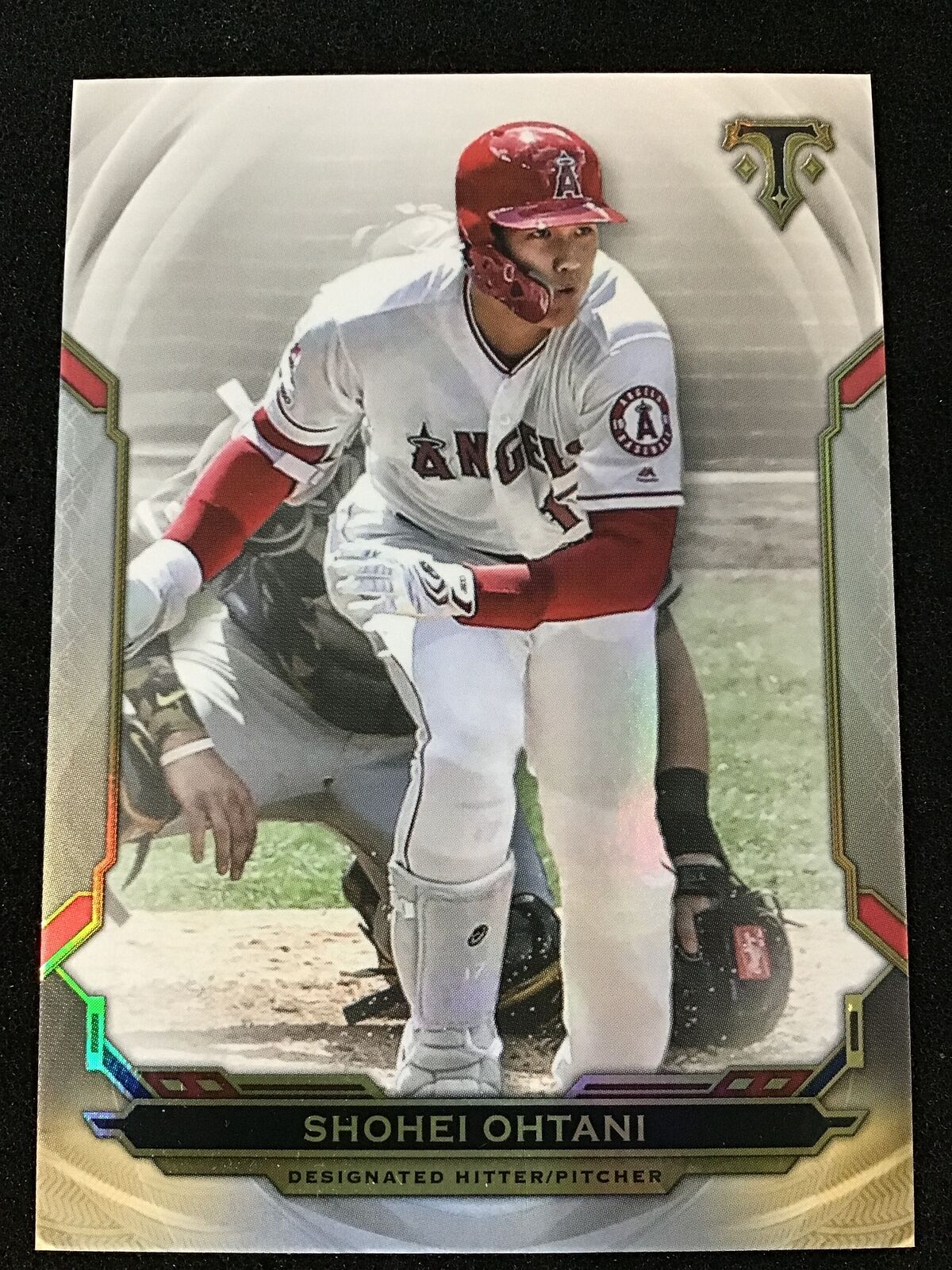 Shohei Ohtani 2019 Topps Triple Threads #87 Los Angeles Angels