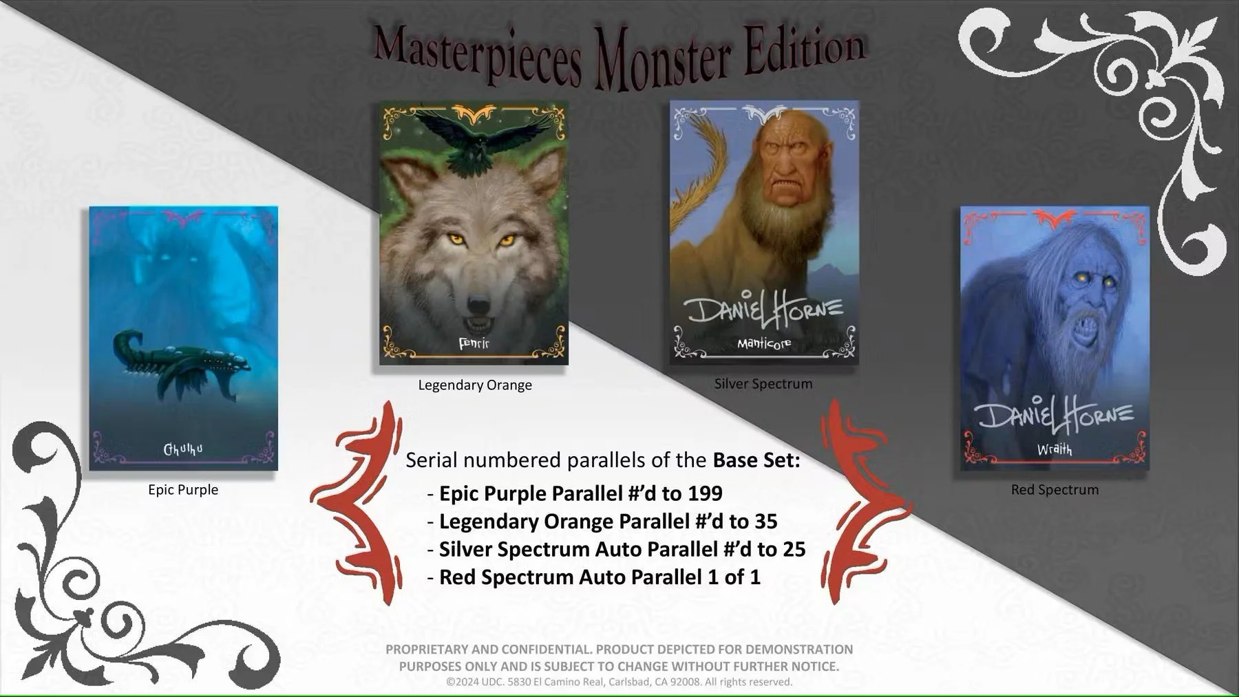 2024 Upper Deck Skybox Masterpieces Monster Edition Hobby Box - Image 5