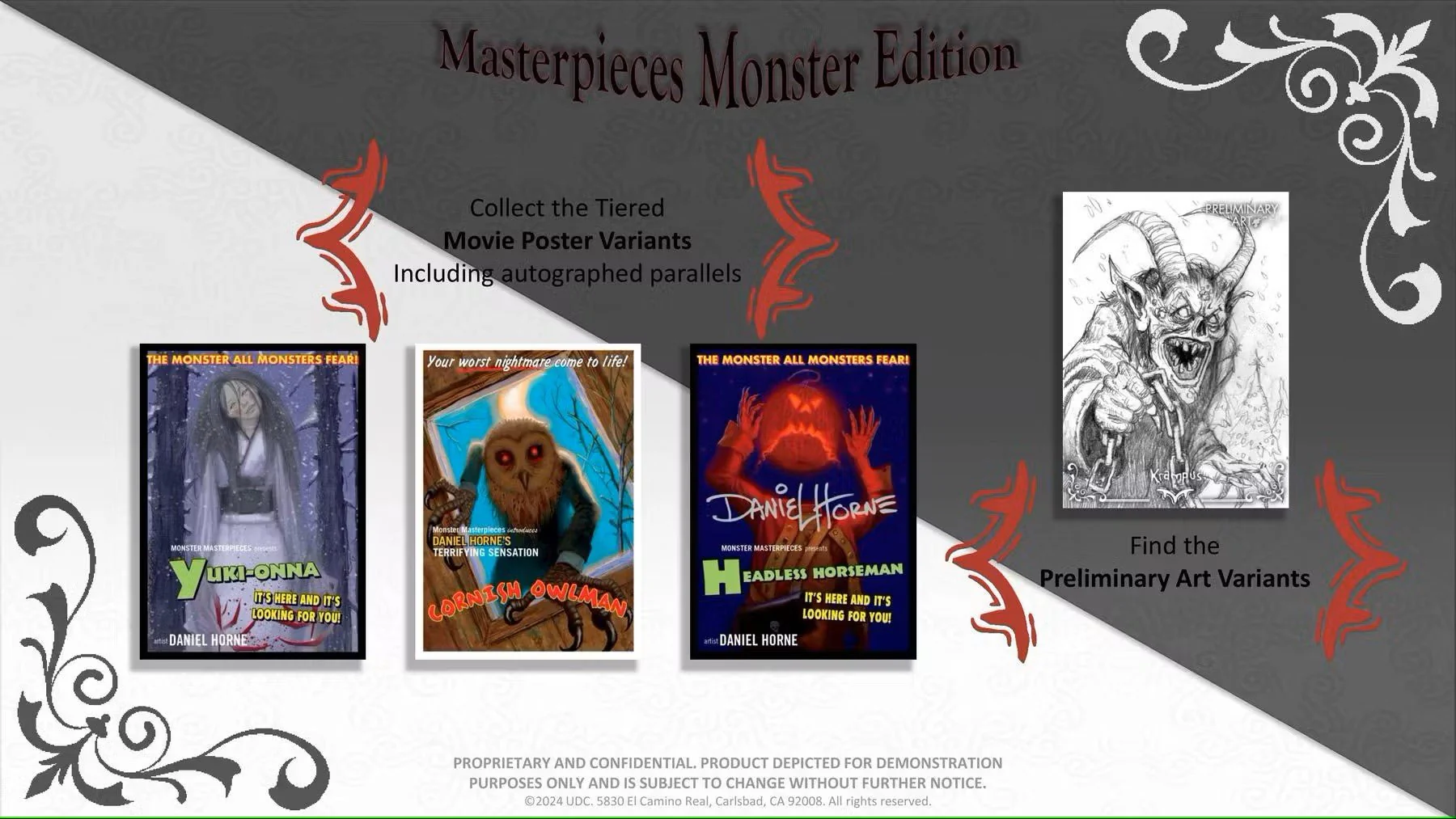 2024 Upper Deck Skybox Masterpieces Monster Edition Hobby Box - Image 6