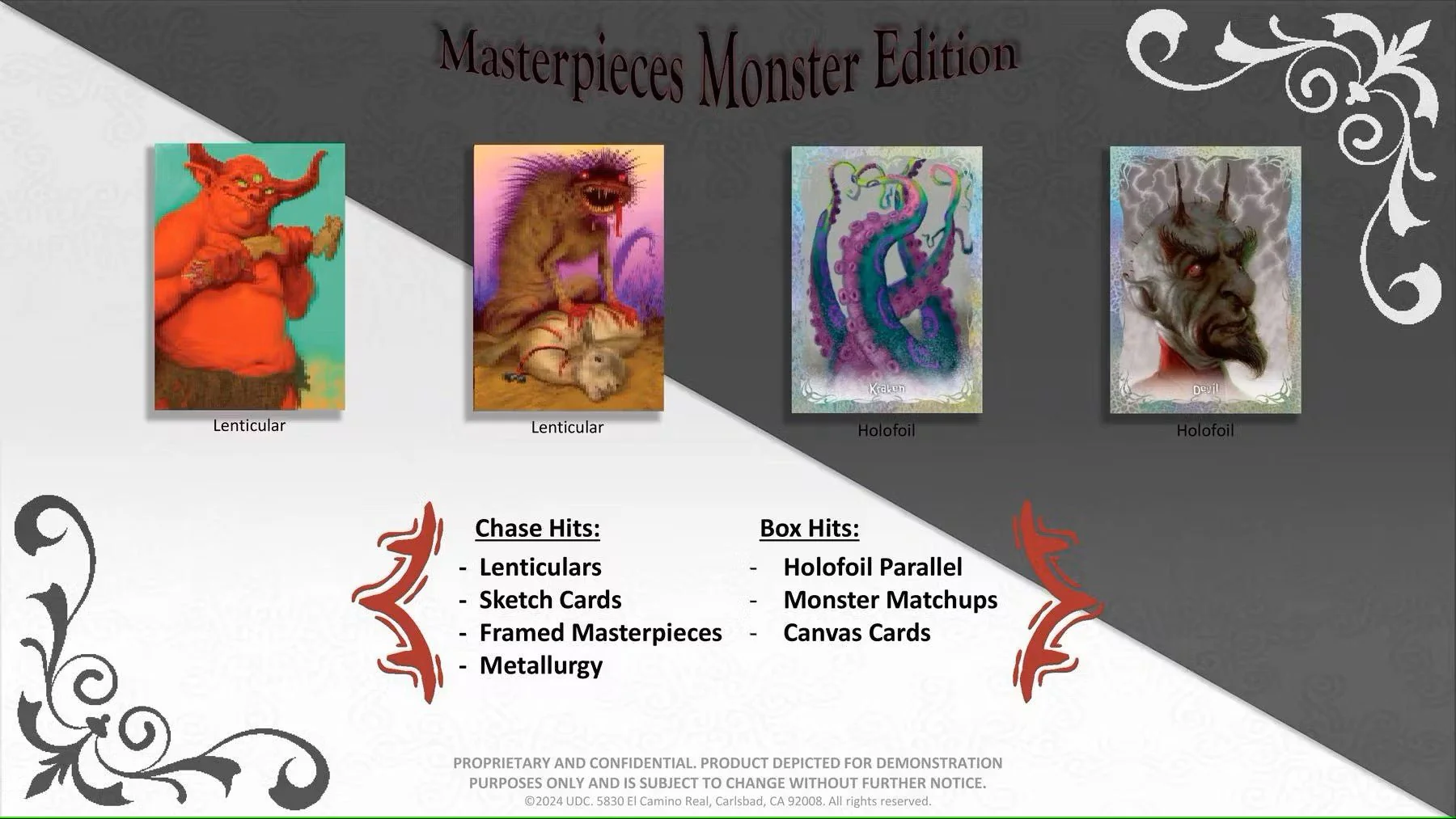 2024 Upper Deck Skybox Masterpieces Monster Edition Hobby Box - Image 8