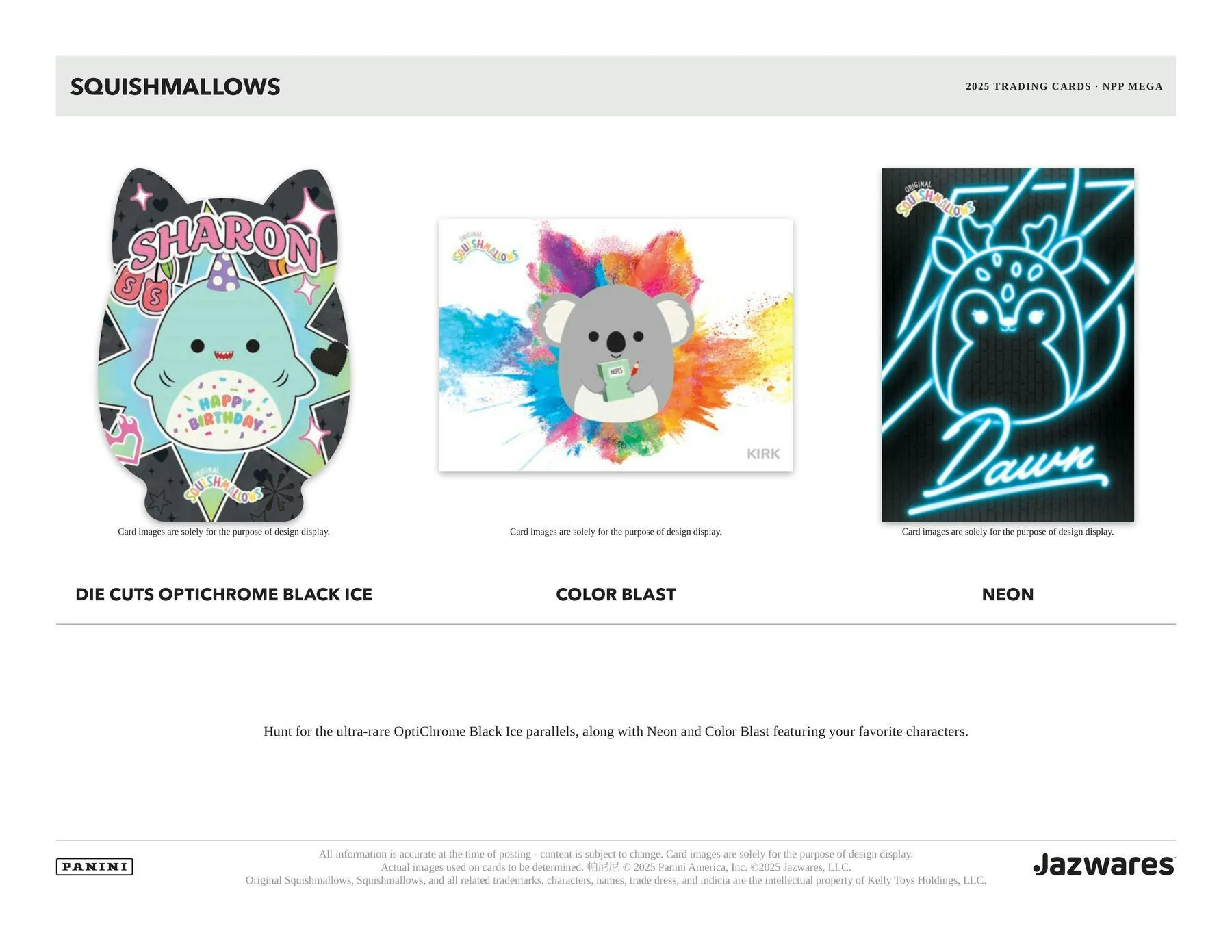 Squishmallows Trading Cards Series 2 Mega Box | Columbia Sports Cards - Image 5