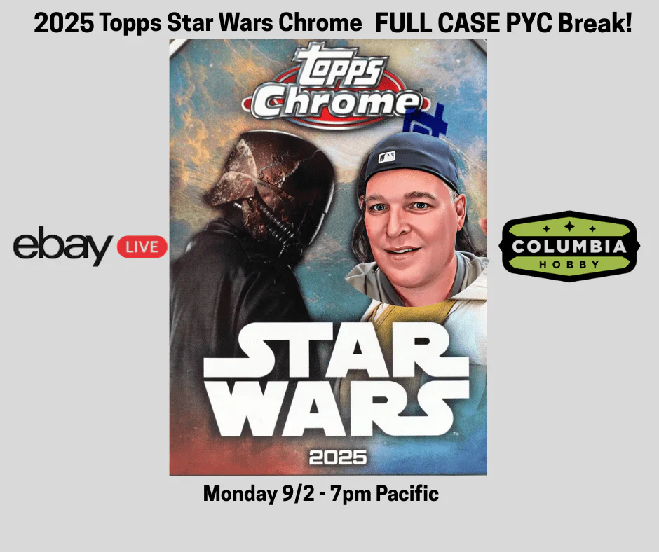 Star Wars Chrome Hobby Box (Topps 2025) | Columbia Sports Cards - Image 10