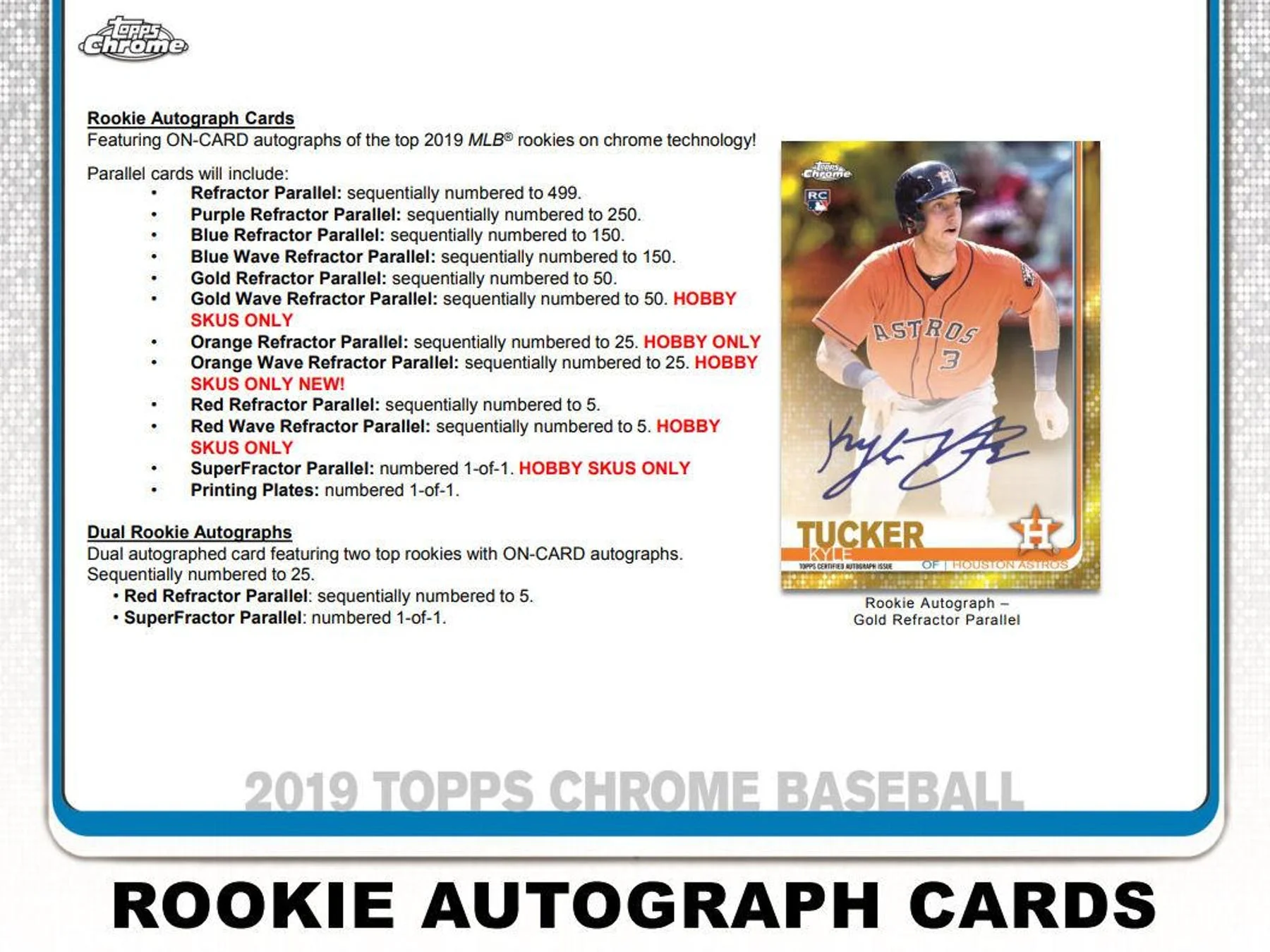 2019 Topps Chrome Baseball Hobby Box - Image 6