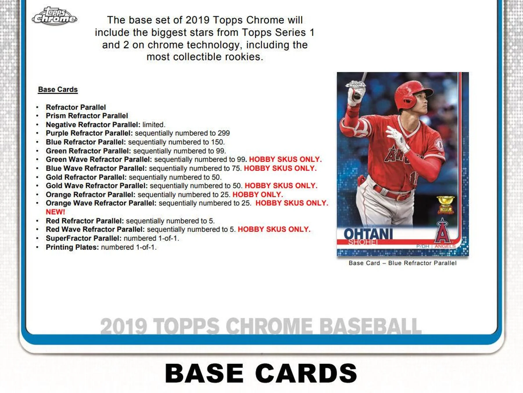 2019 Topps Chrome Baseball Jumbo Box - Image 5
