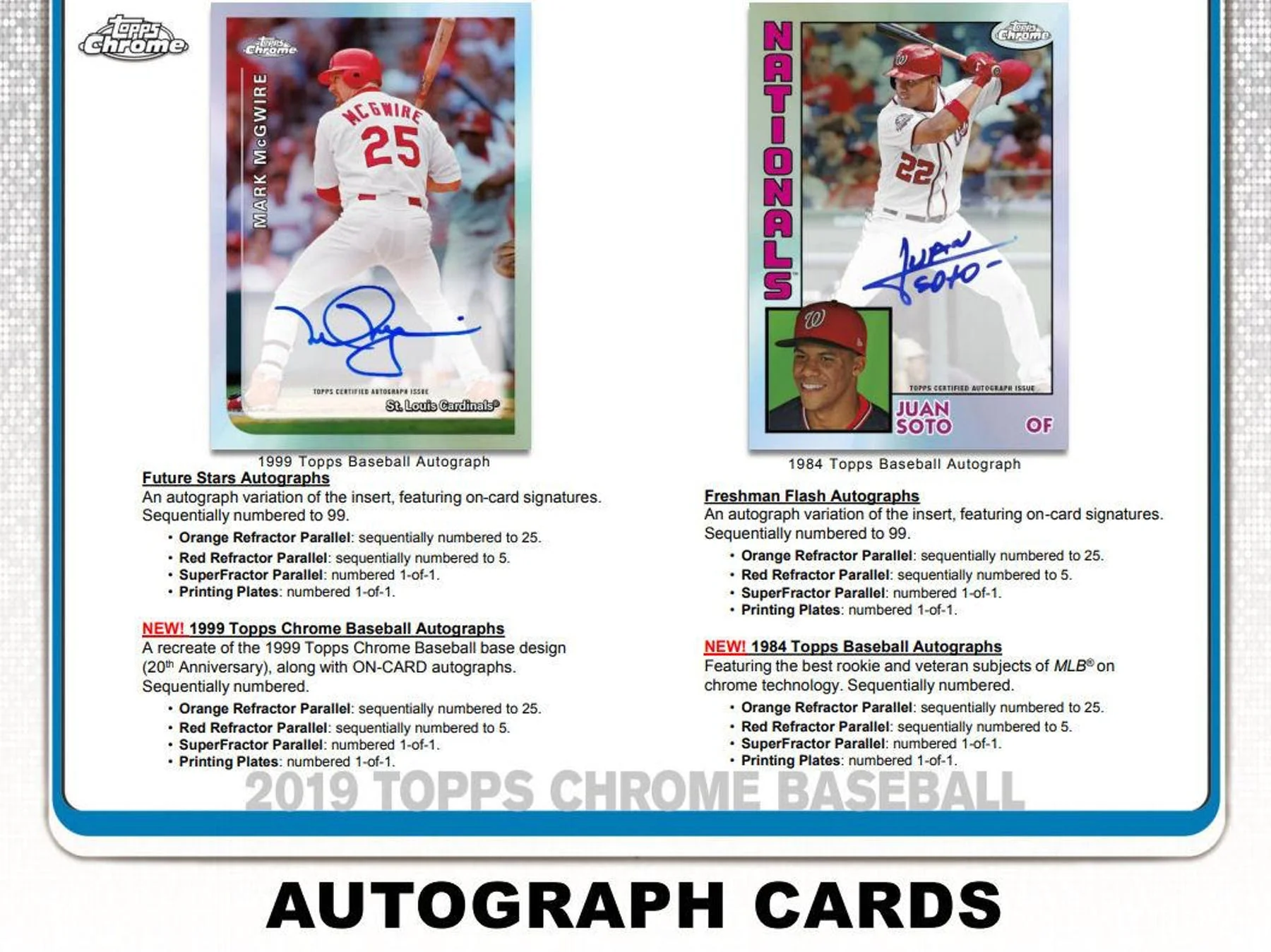 2019 Topps Chrome Baseball Jumbo Box - Image 8