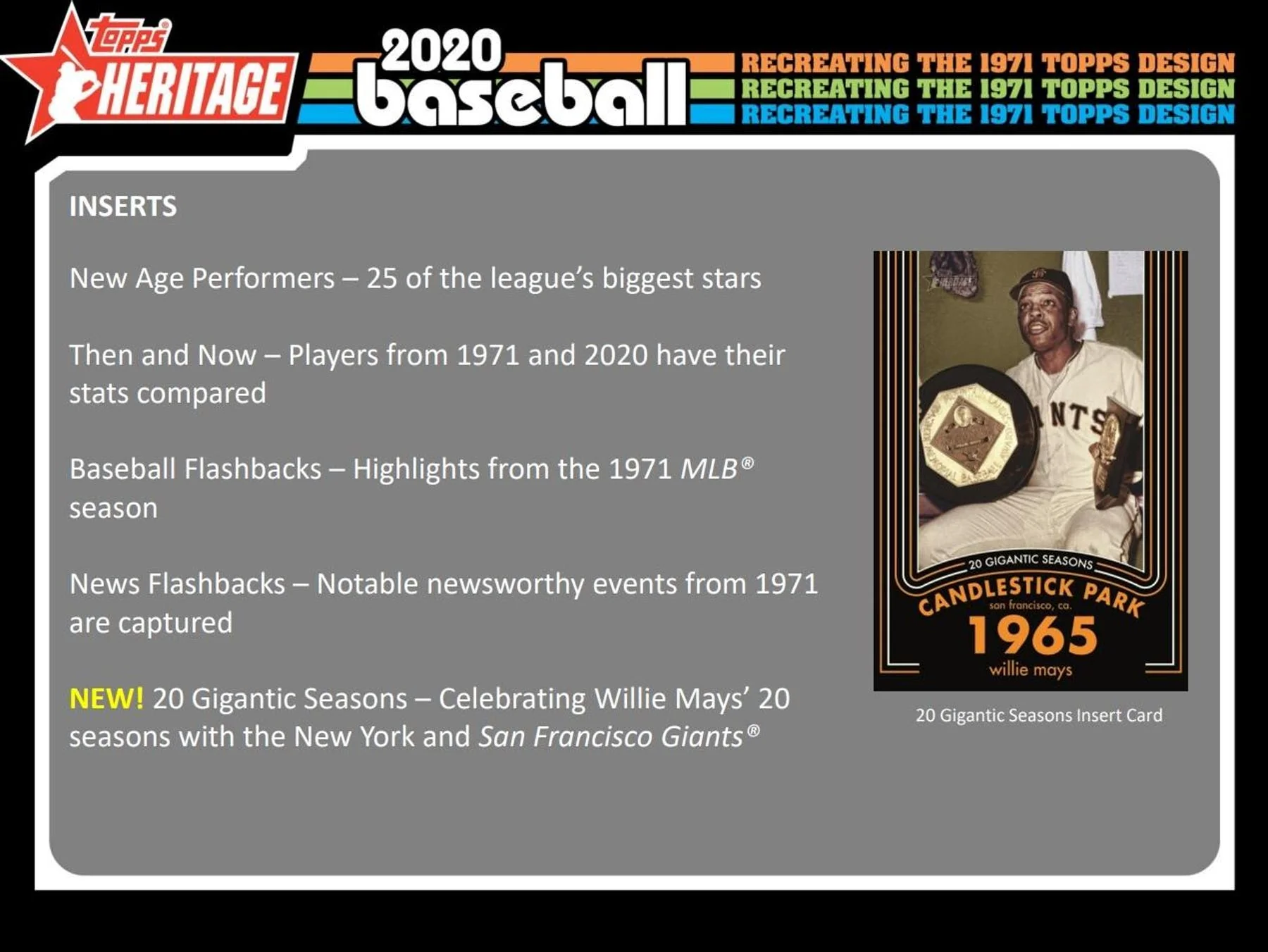 2020 Topps Heritage Baseball Hobby Box - Image 8