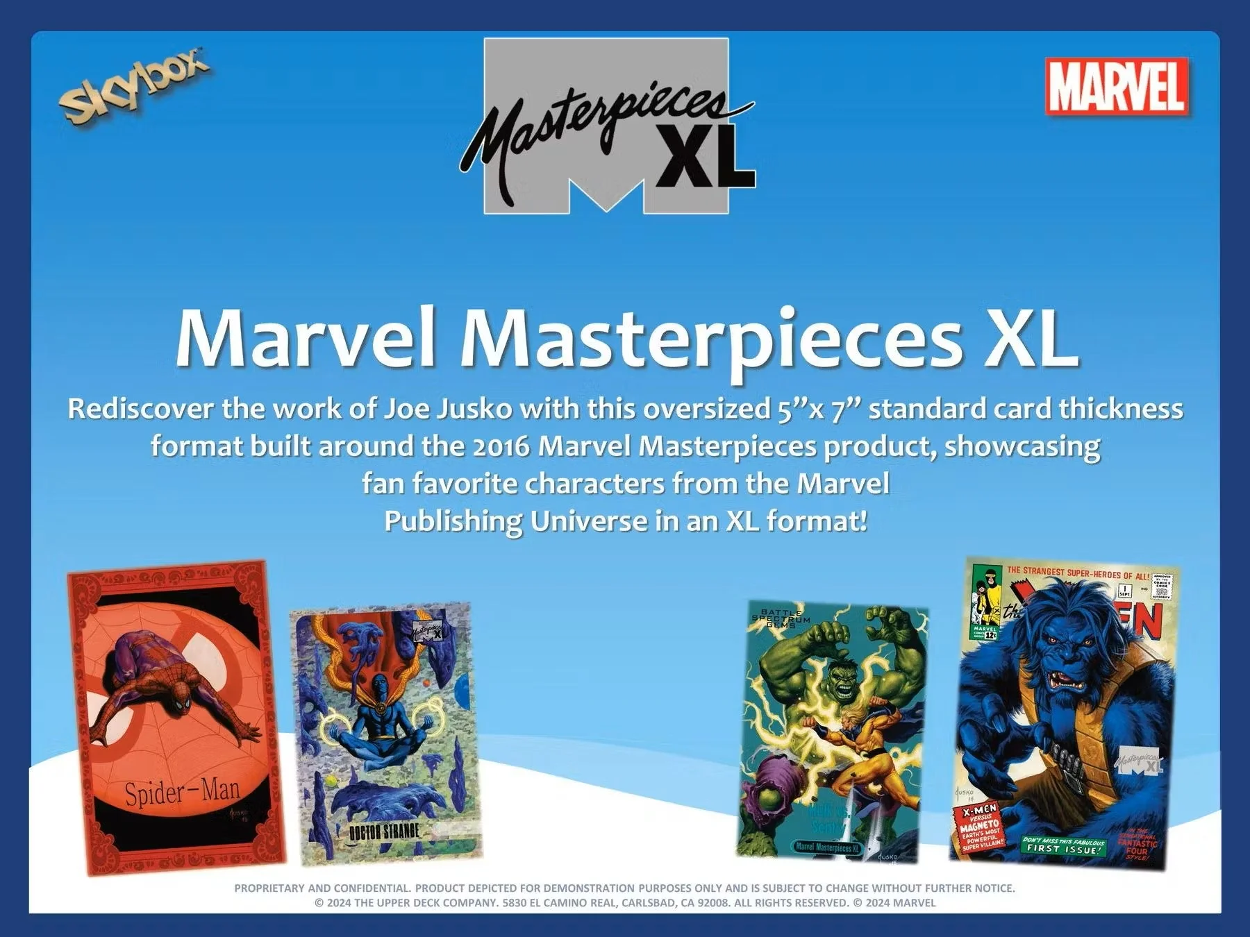 Upper Deck 2024 Marvel Masterpieces XL (featuring Joe Jusko) Hobby Box - Image 4