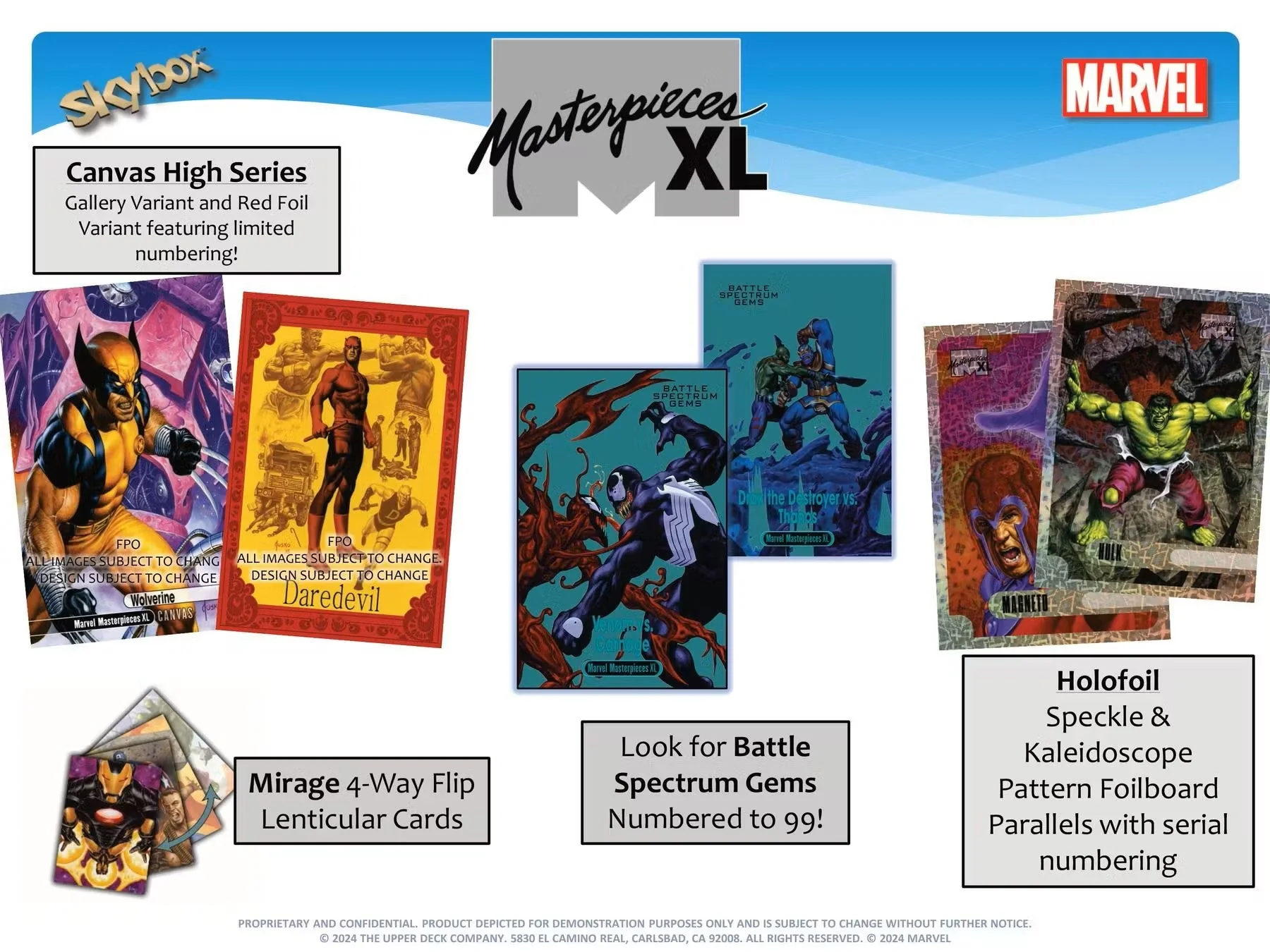 Upper Deck 2024 Marvel Masterpieces XL (featuring Joe Jusko) Hobby Box - Image 6