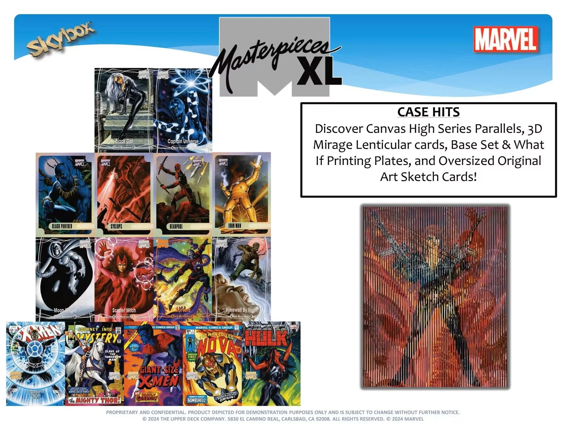 Upper Deck 2024 Marvel Masterpieces XL (featuring Joe Jusko) Hobby Box - Image 7