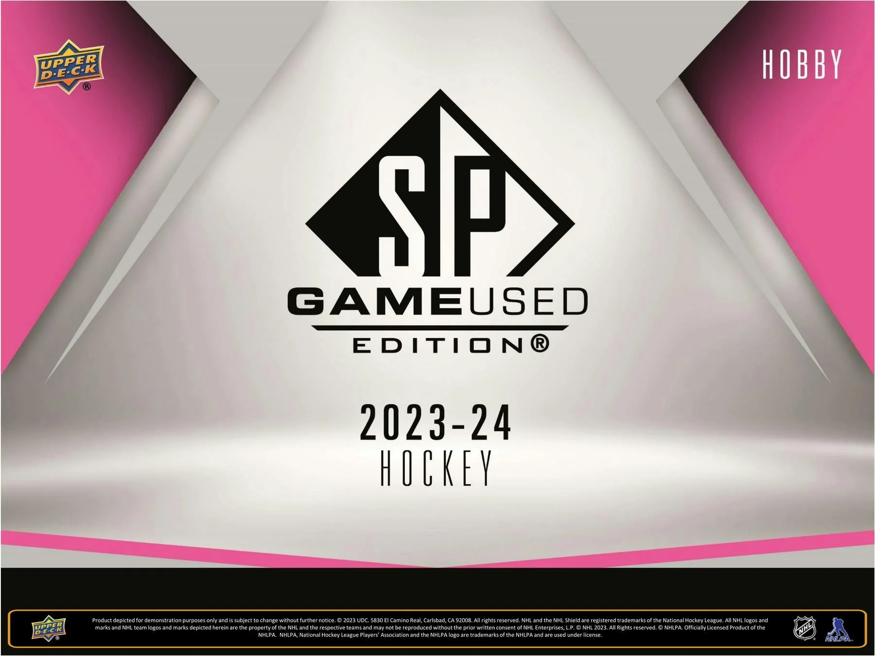 2023-24 Upper Deck SP Game Used Hockey Hobby Box - Image 3