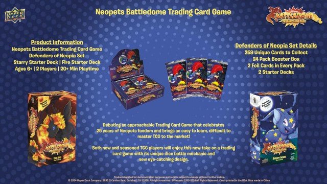 Upper Deck Neopets Battledome Defenders of Neopia Booster Box - Image 4