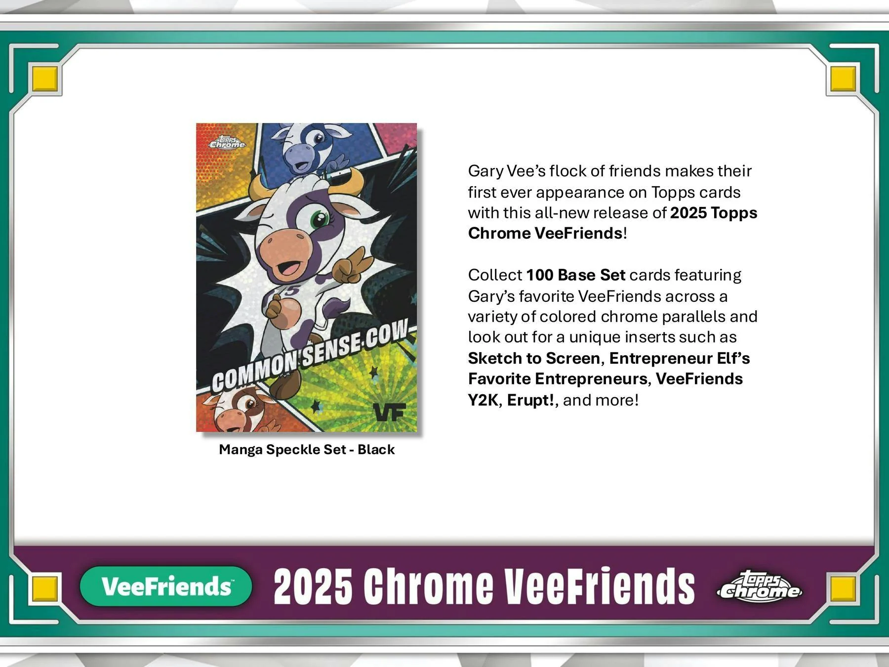2025 Topps VeeFriends Chrome Hobby Box - Image 3