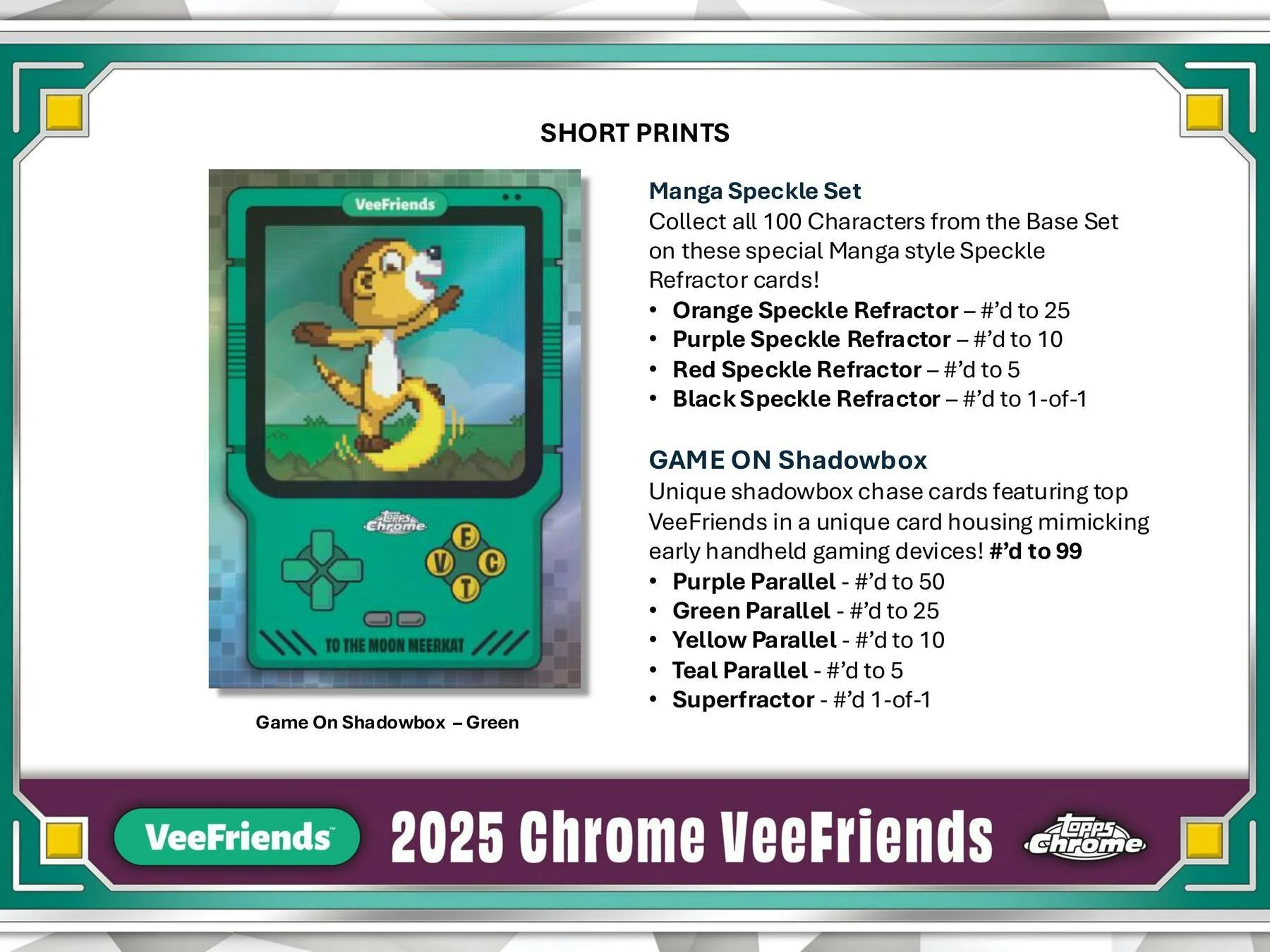 2025 Topps VeeFriends Chrome Hobby Box - Image 6
