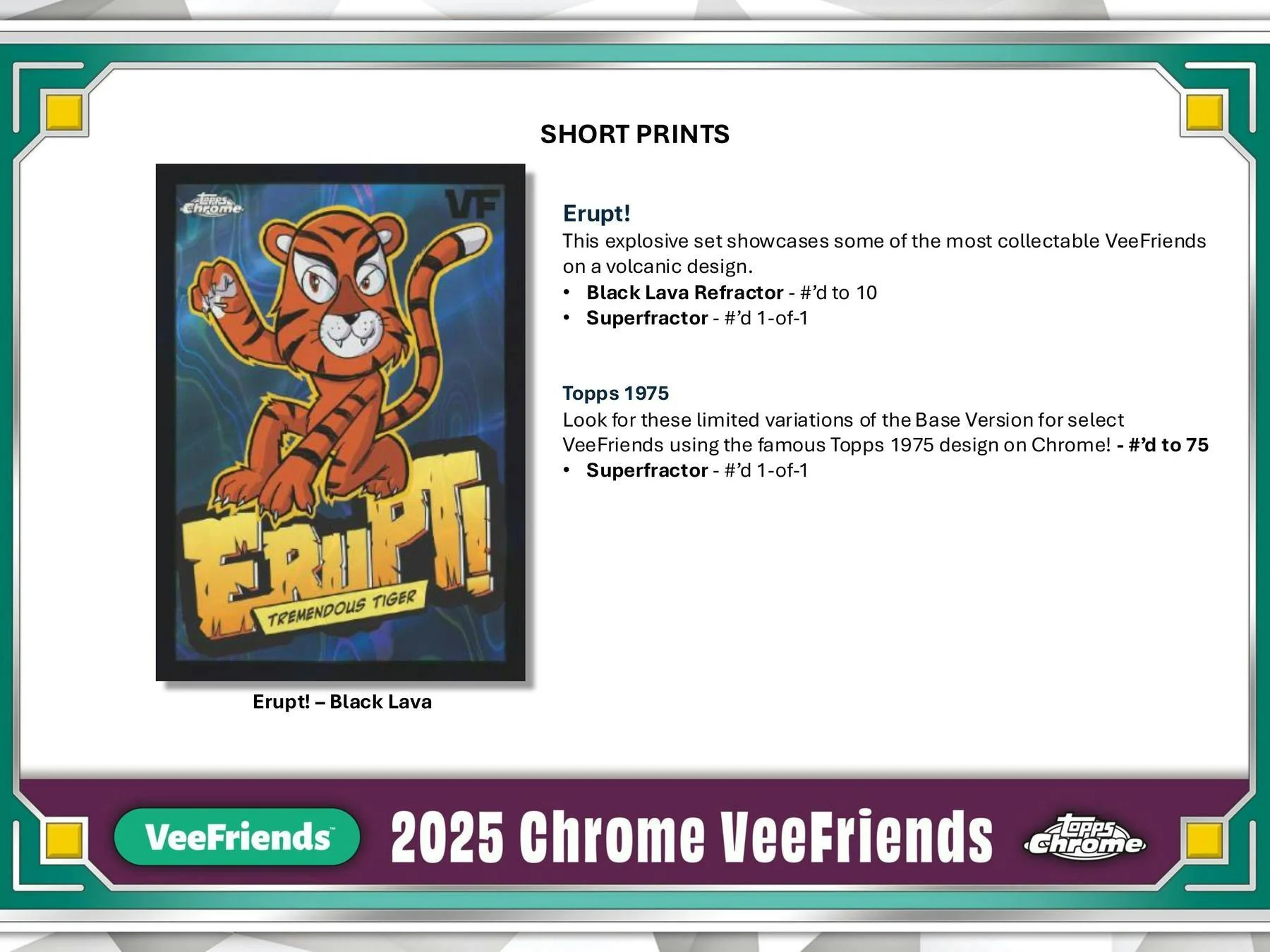 2025 Topps VeeFriends Chrome Hobby Box - Image 8