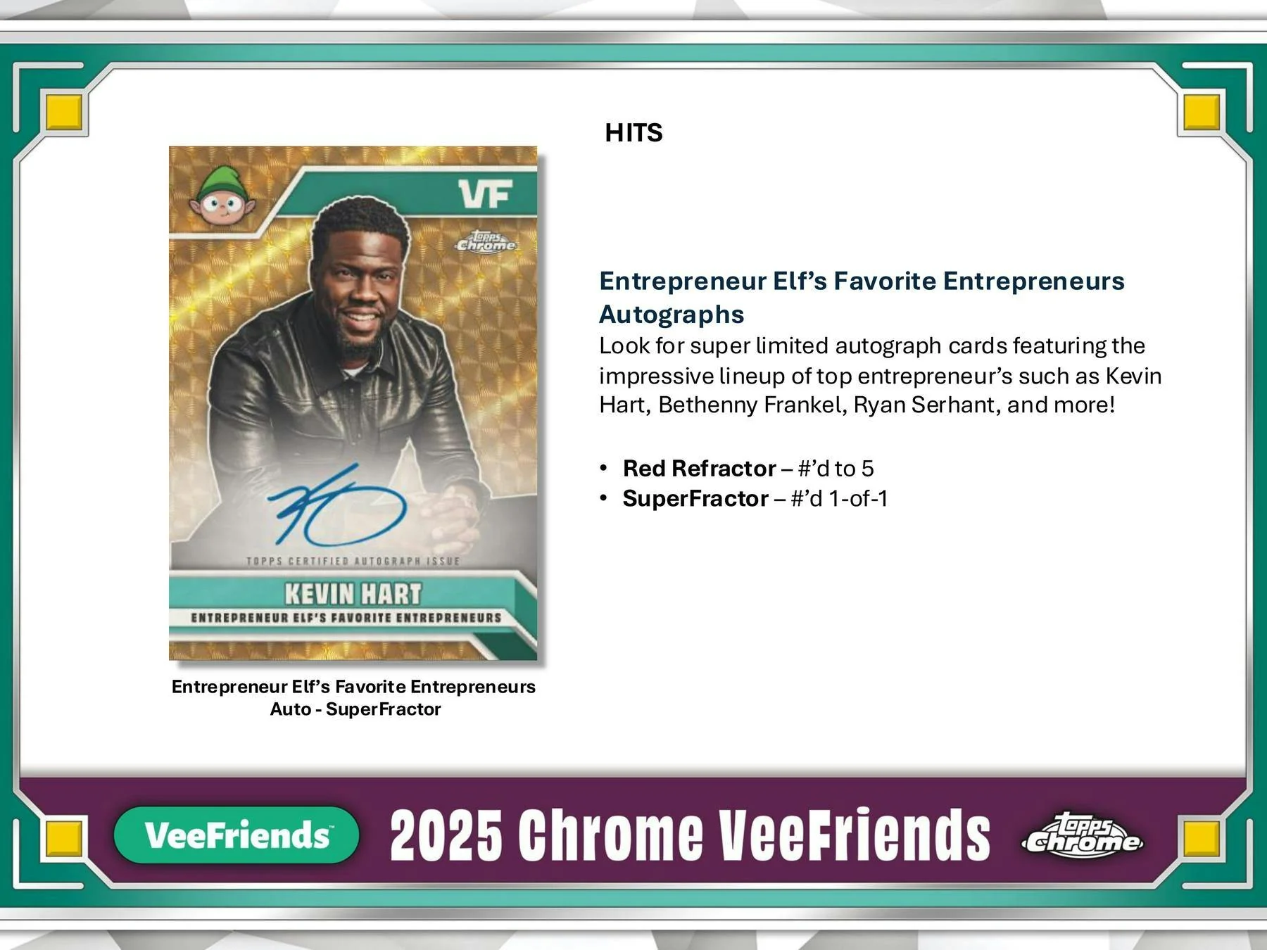 2025 Topps VeeFriends Chrome Hobby Box - Image 9
