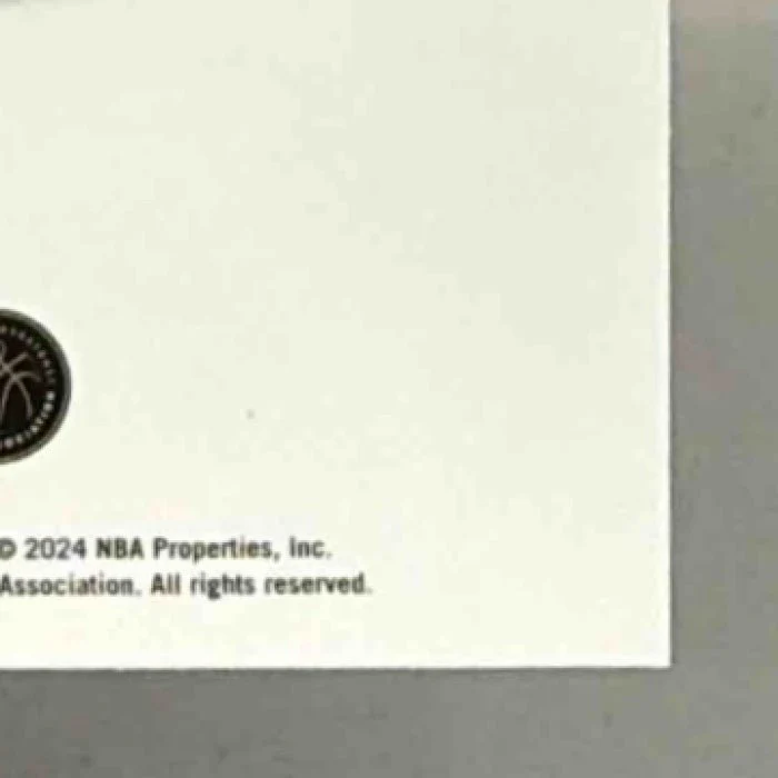 VICTOR WEMBANYAMA 2024 PANINI BLACK FRIDAY ROOKIE RC - SPURS - Image 10