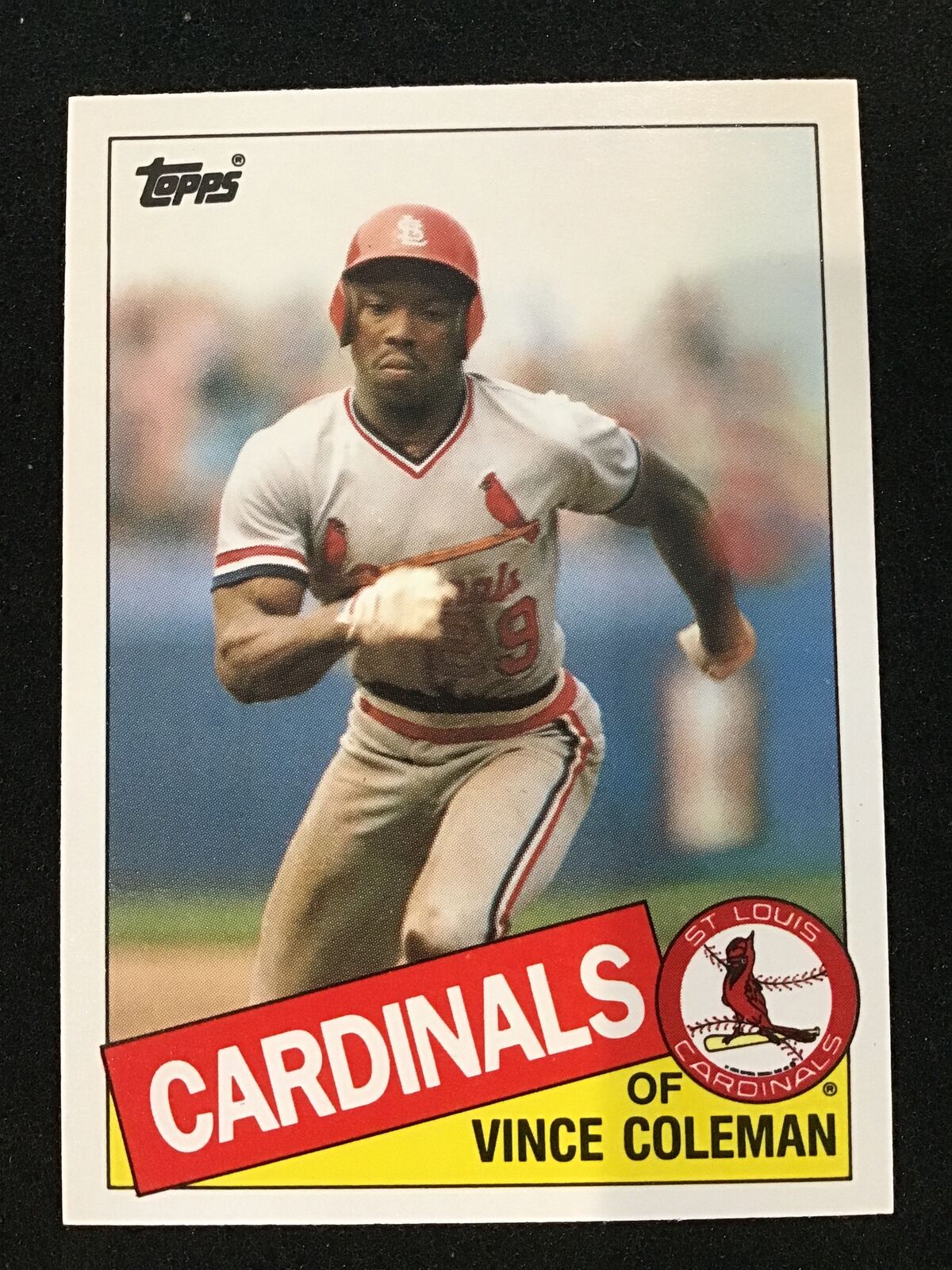 Vince Coleman 1985 Topps Traded RC #24T St. Louis Cardinals