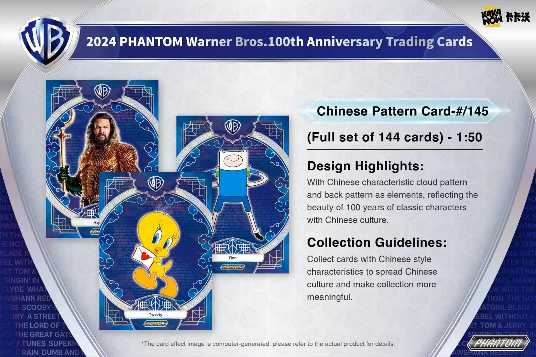 2024 Kakawow Warner Brothers Phantom 100th Anniversary Trading Cards Hobby Box - Image 15