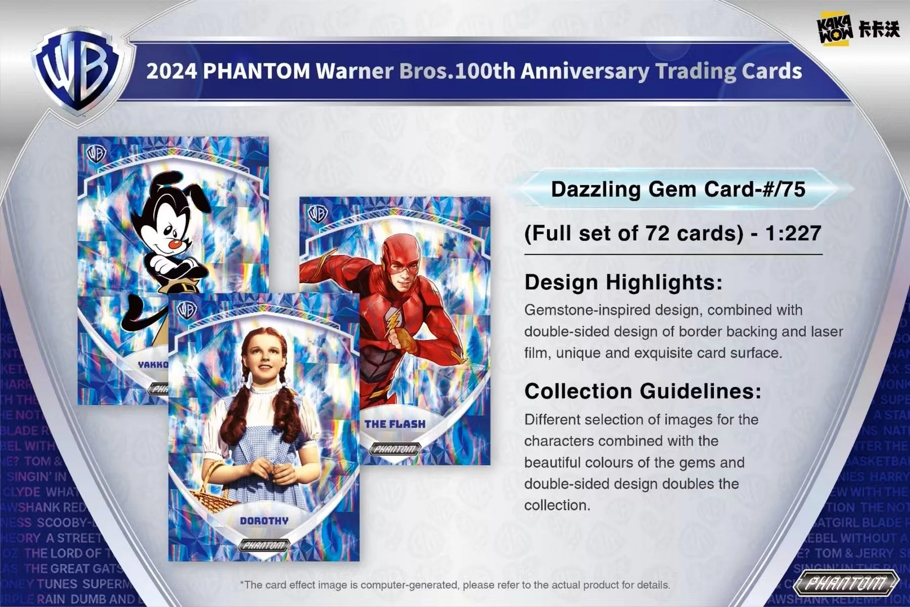 2024 Kakawow Warner Brothers Phantom 100th Anniversary Trading Cards Hobby Box - Image 16
