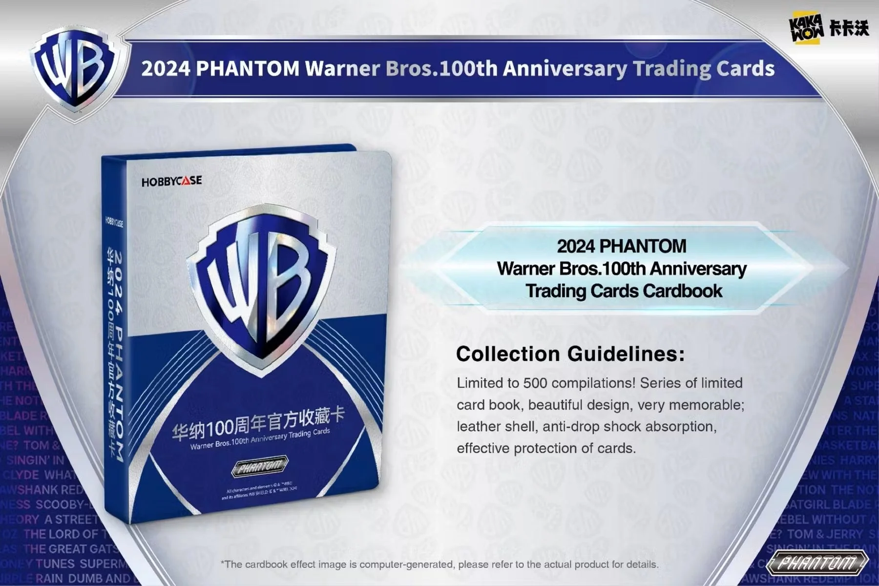 2024 Kakawow Warner Brothers Phantom 100th Anniversary Trading Cards Hobby Box - Image 24