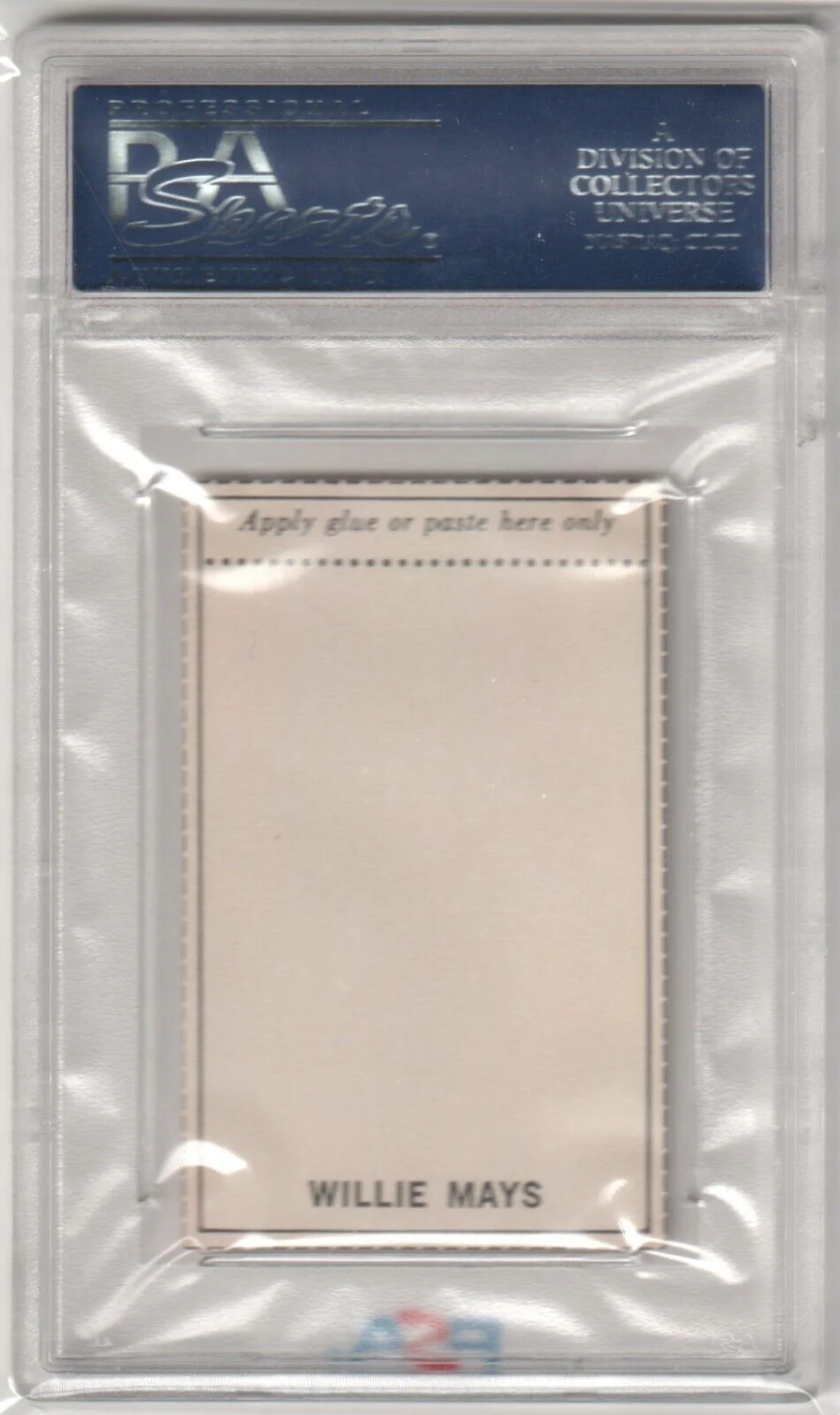 WILLIE MAYS 1969 MLB Photostamps Graded PSA 8 NM-MT - GIANTS - Image 2