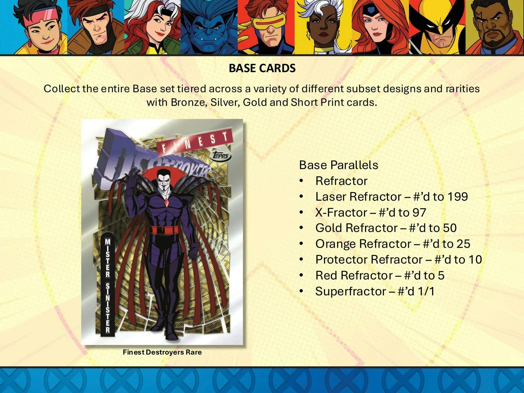 X-Men '97 Finest Hobby Box (Topps 2025) - Image 4